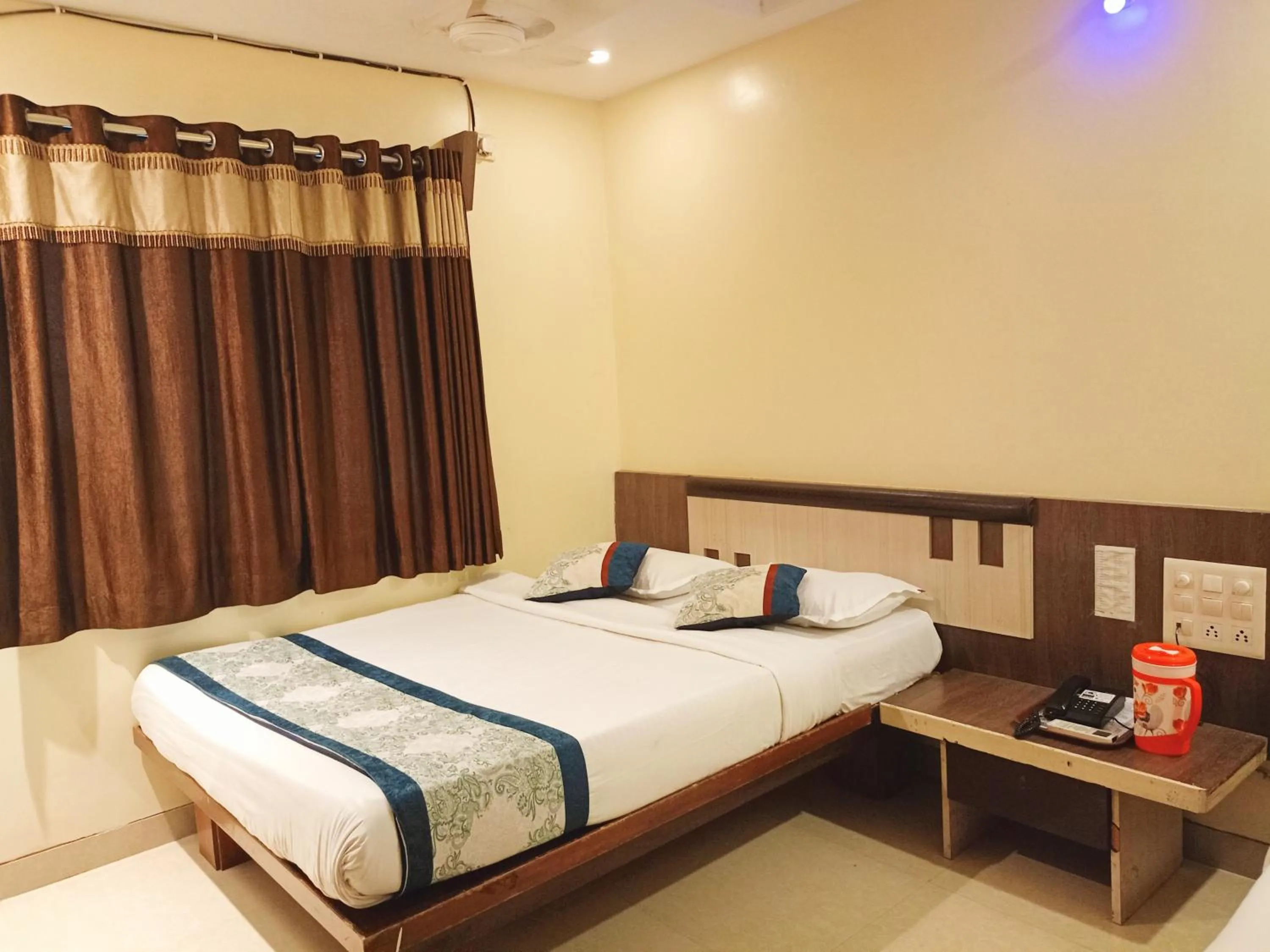 Bed in Hotel Sai Balaji