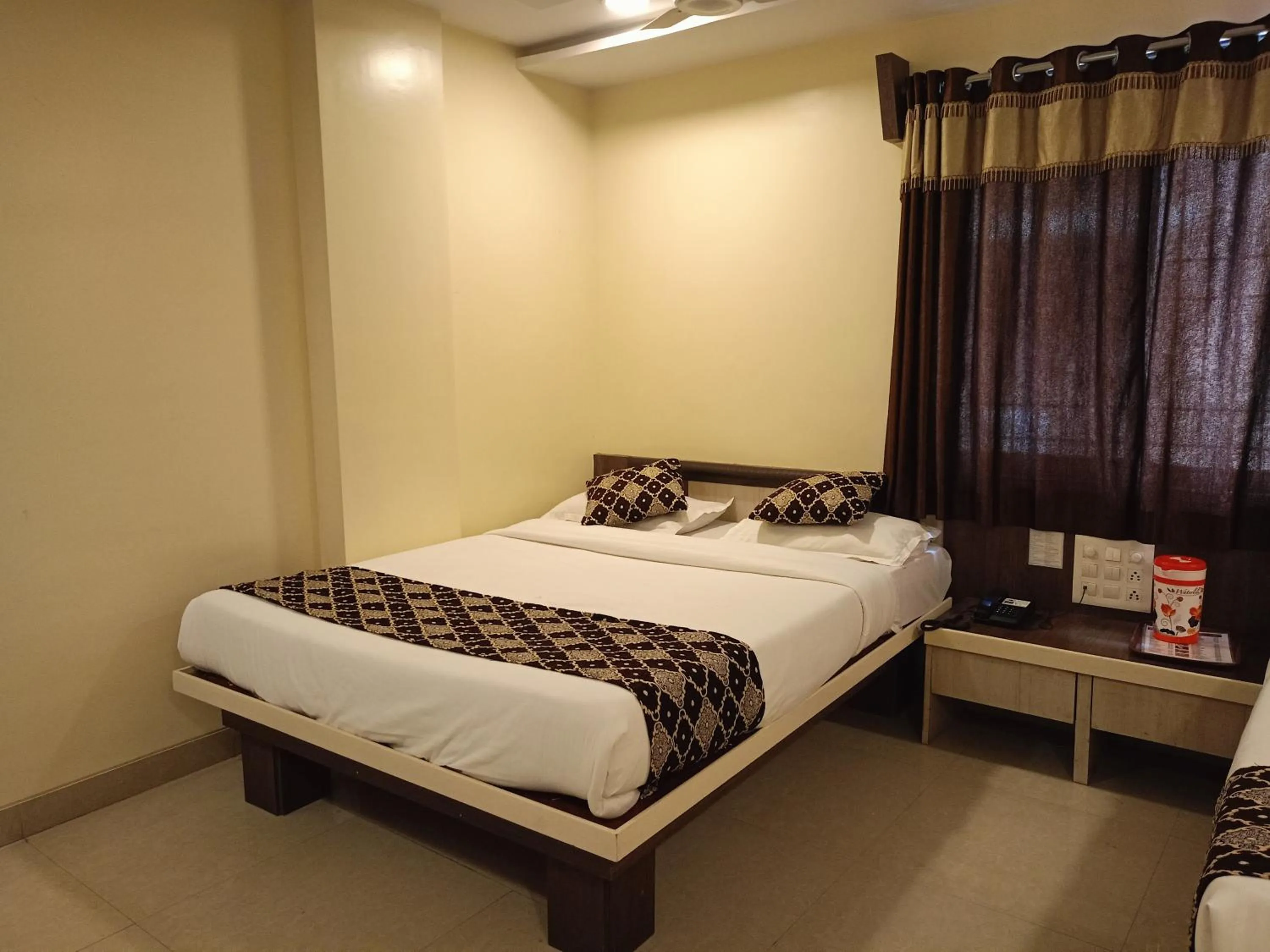 Bed in Hotel Sai Balaji