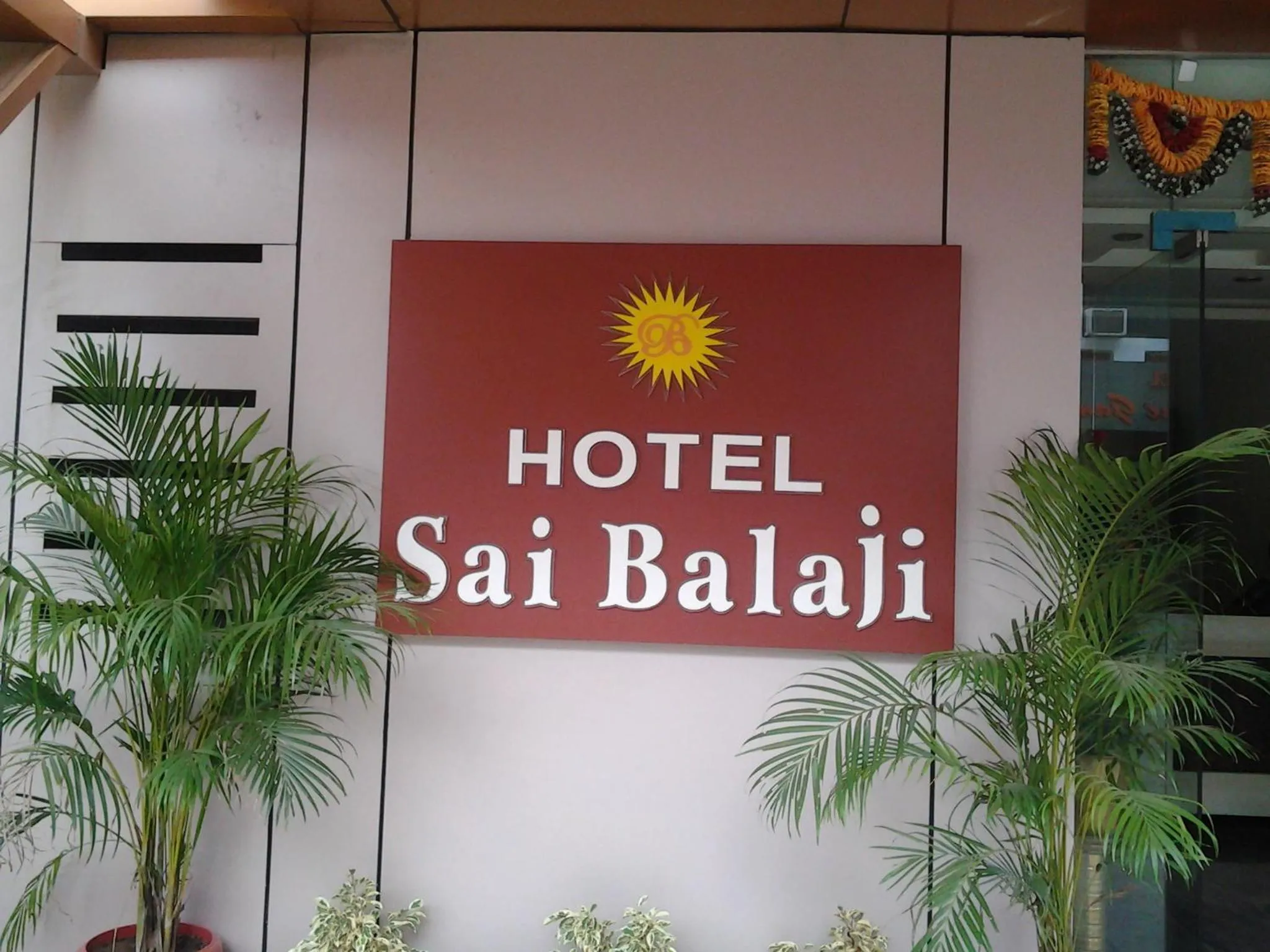 Property logo or sign in Hotel Sai Balaji