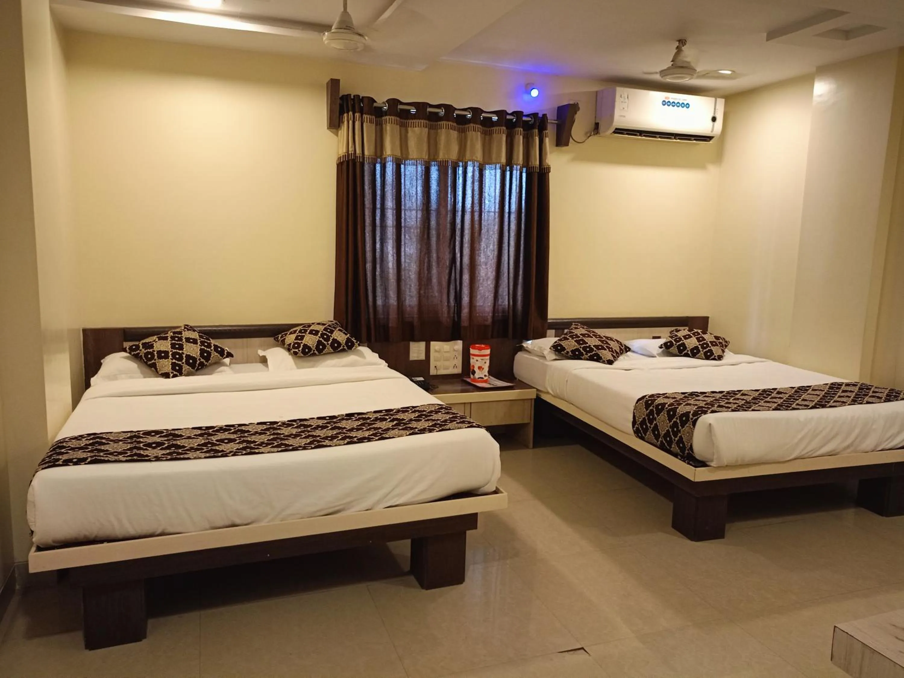 Bed in Hotel Sai Balaji