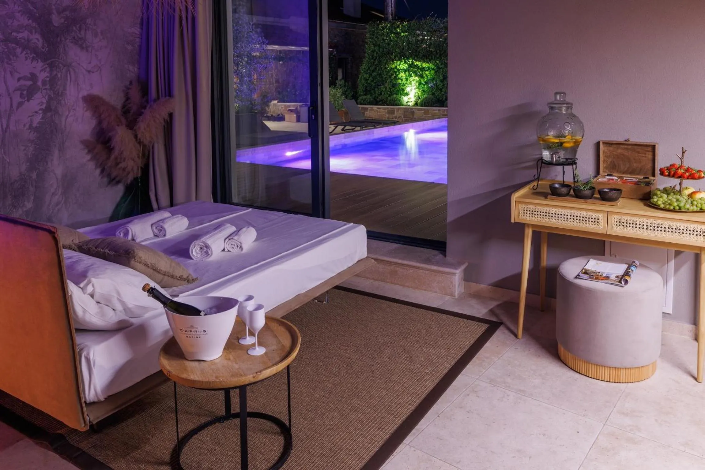 Sauna in Vila ROBIDA & SPA