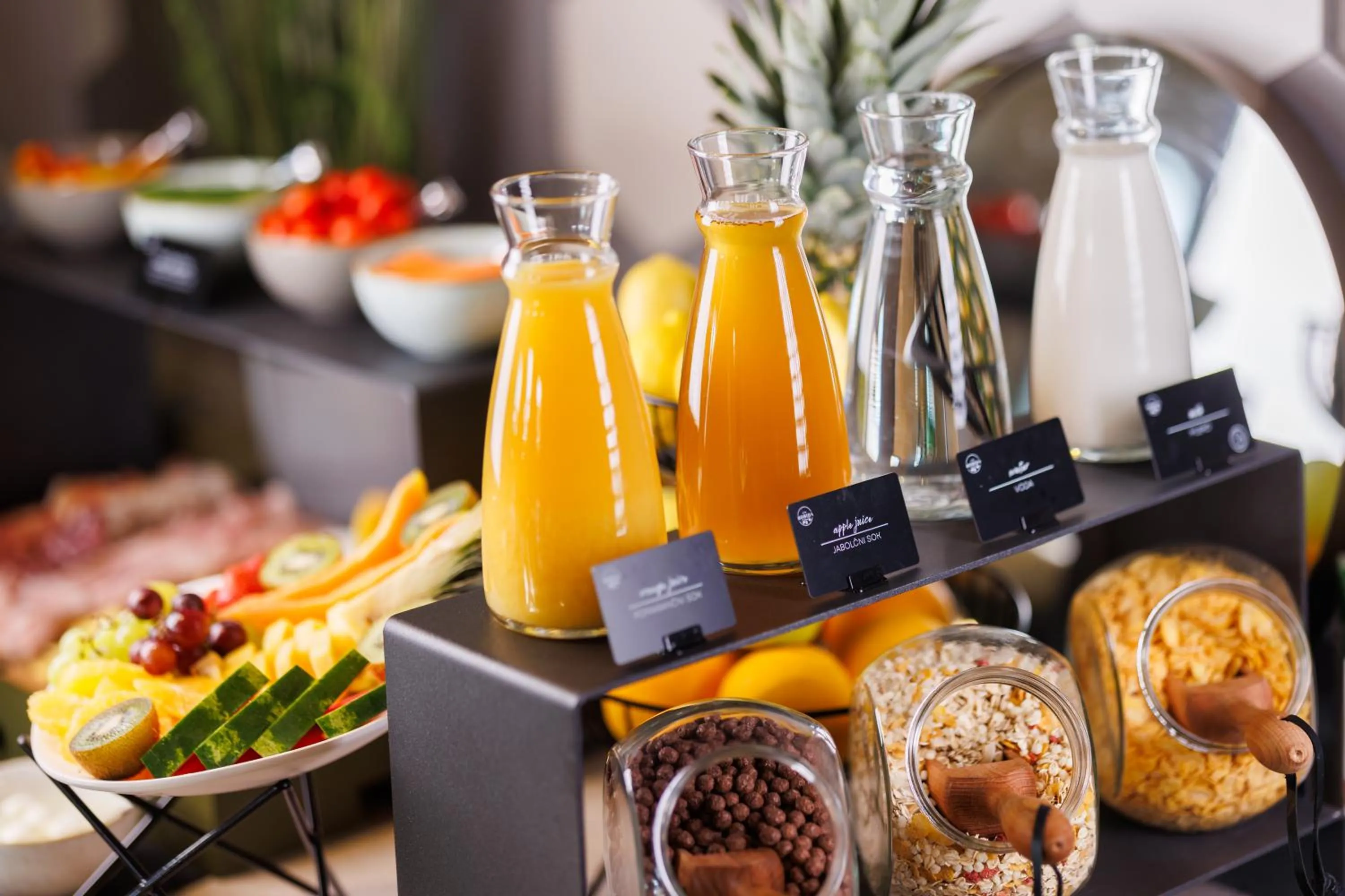 Food and drinks in Vila ROBIDA & SPA