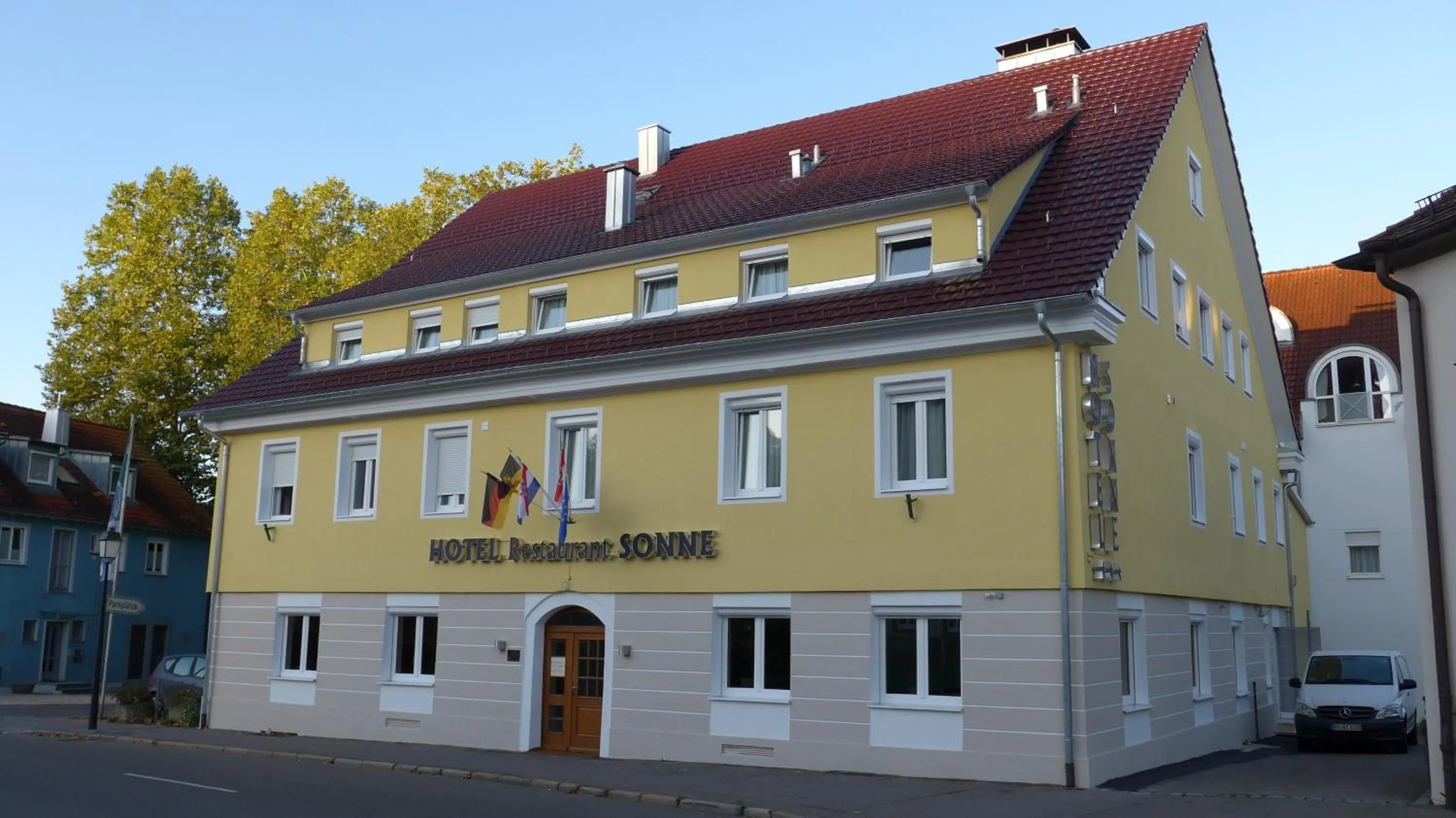 Property building in Hotel Sonne