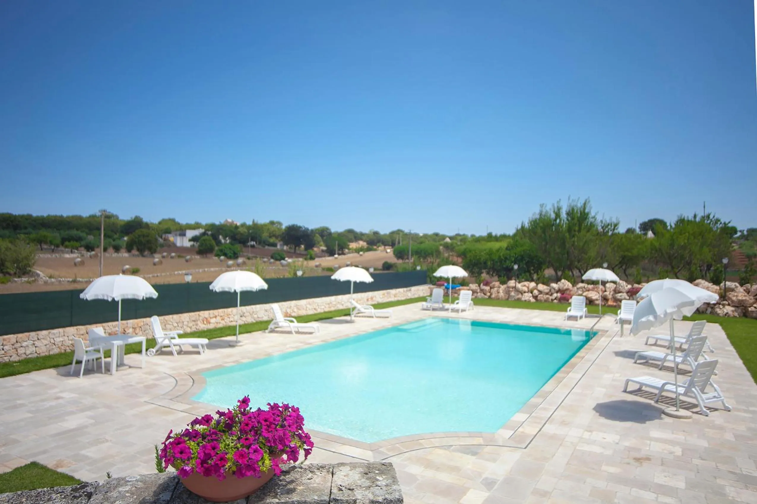 Swimming pool in Coppola di Seta