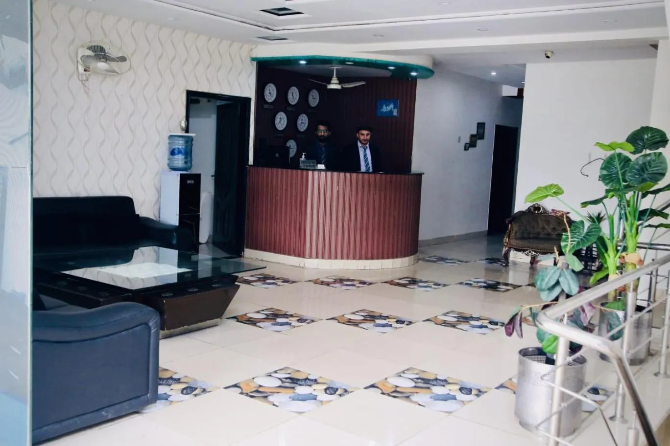 Lobby or reception in Hotel Tulip Inn