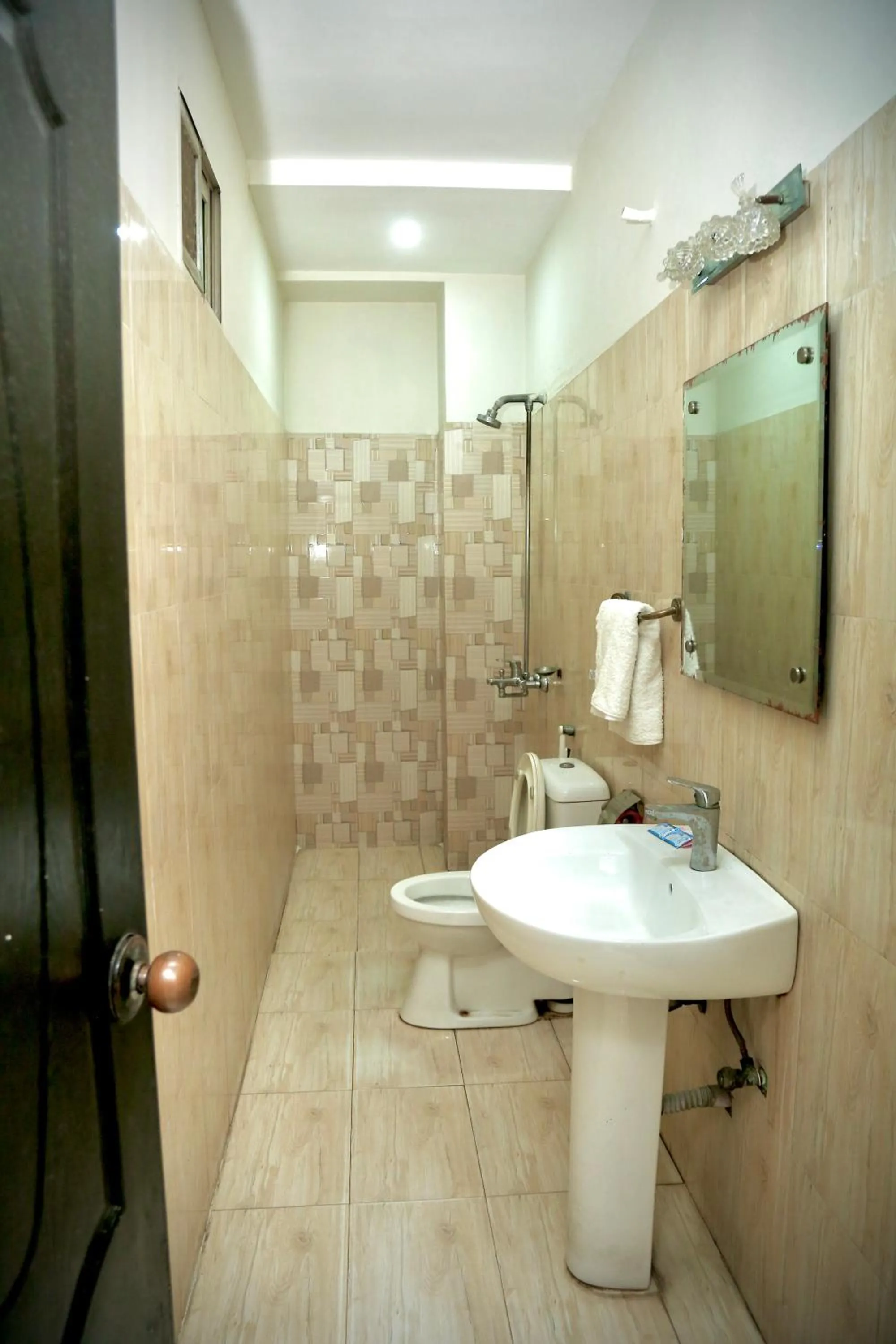 Shower in Hotel Tulip Inn