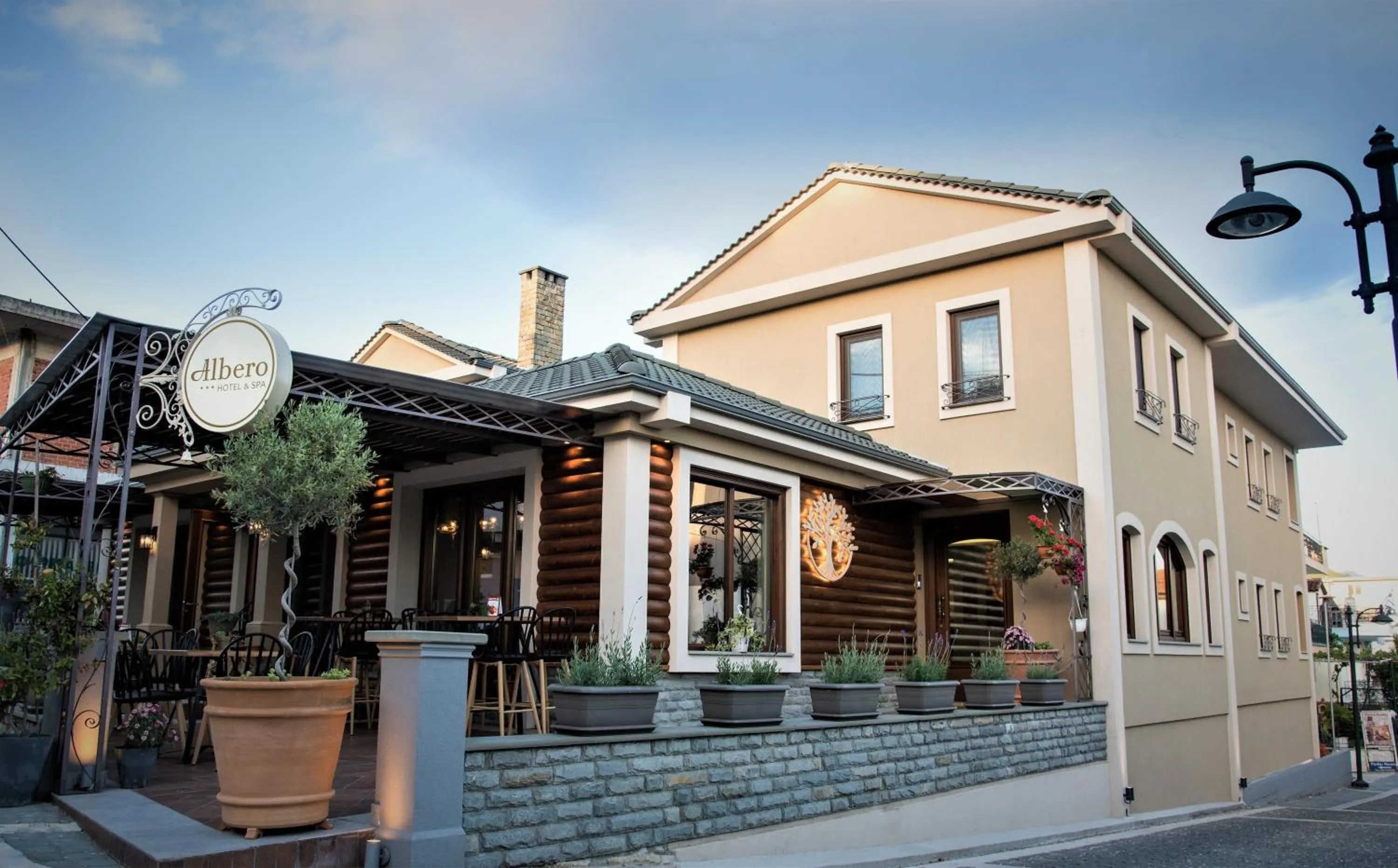 Property building in Álbero Hotel