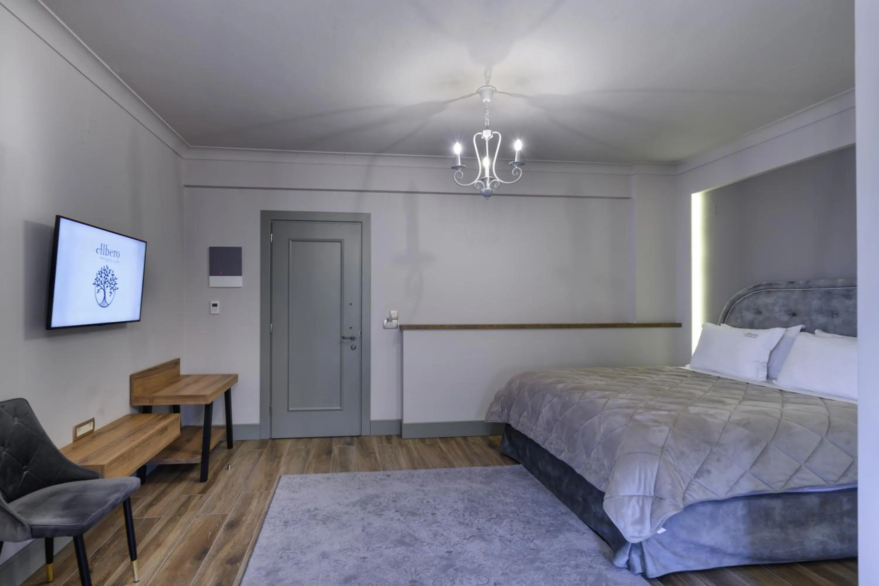 Bedroom, Bed in Álbero Hotel