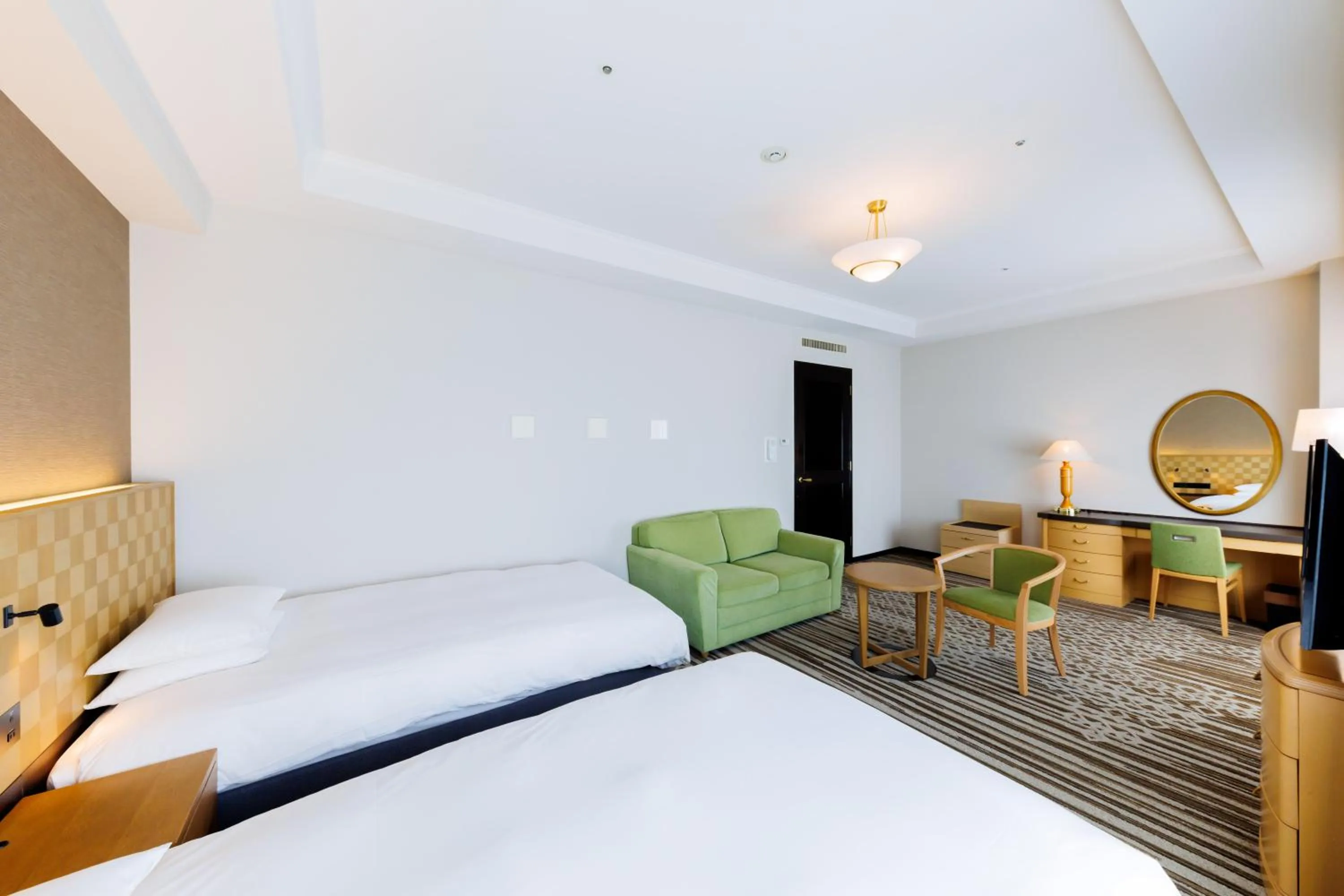 Bed in Hotel Nikko Tachikawa Tokyo