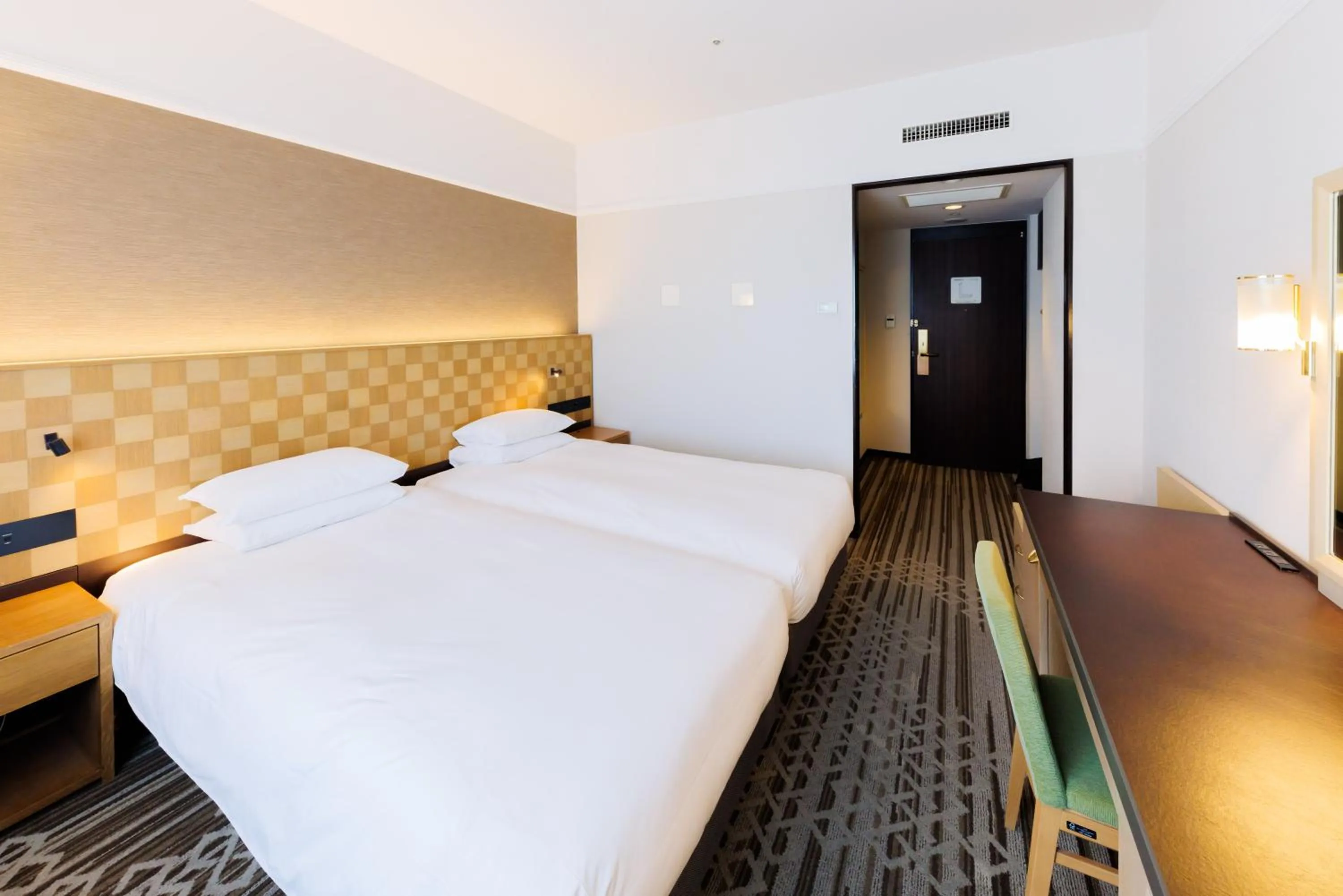 Bed in Hotel Nikko Tachikawa Tokyo