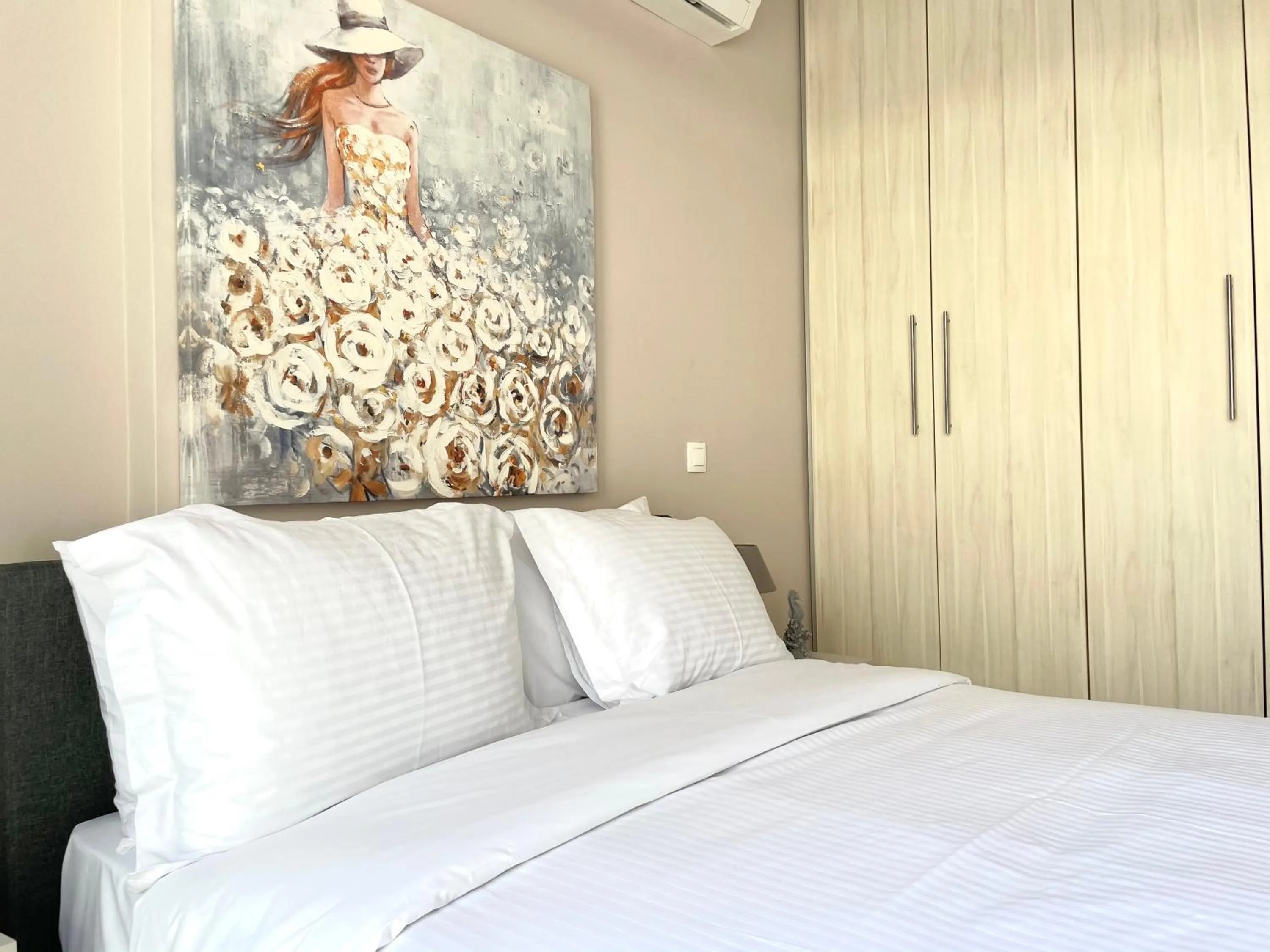Bedroom in Melenia Suites
