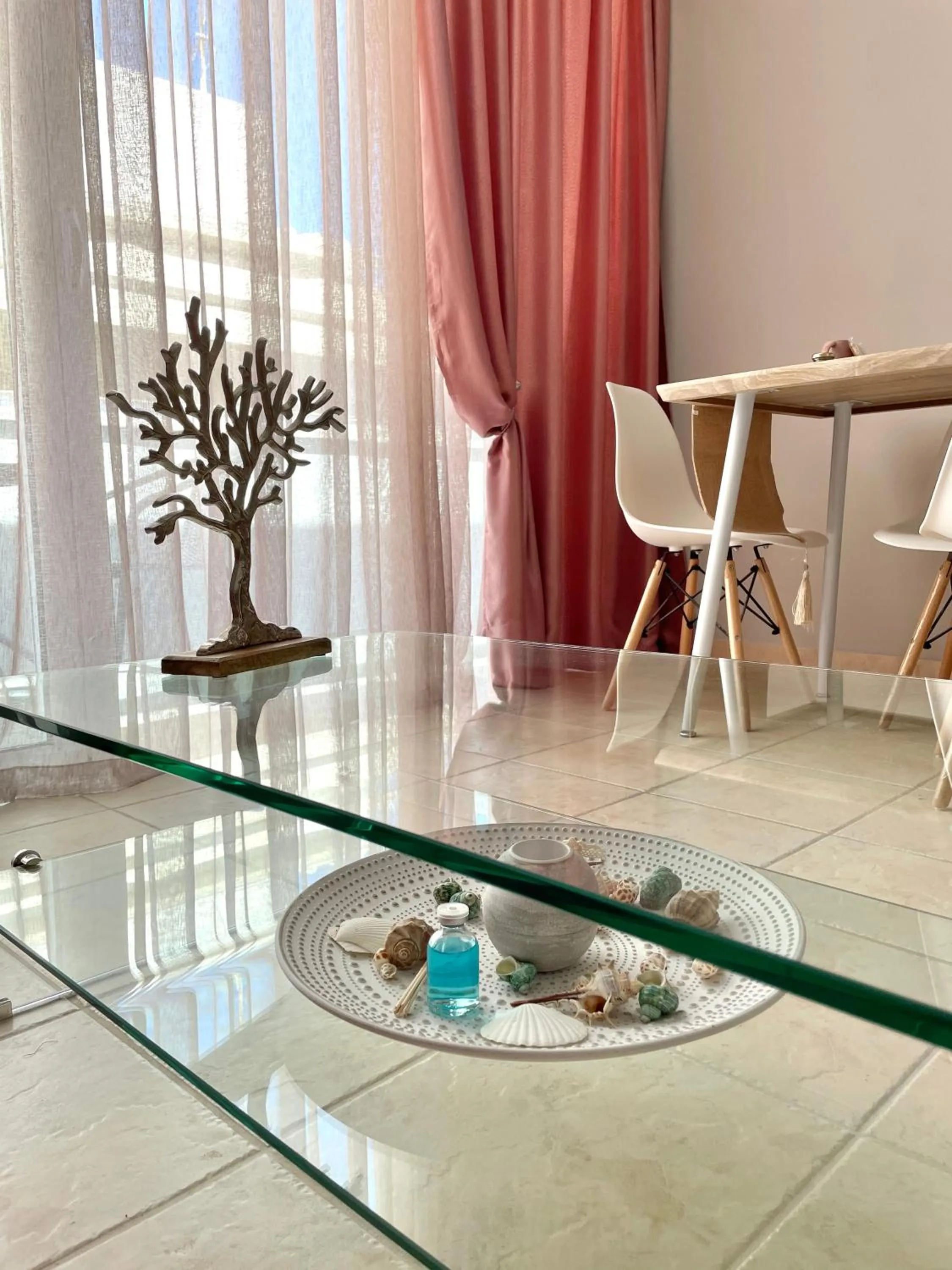 Living room in Melenia Suites