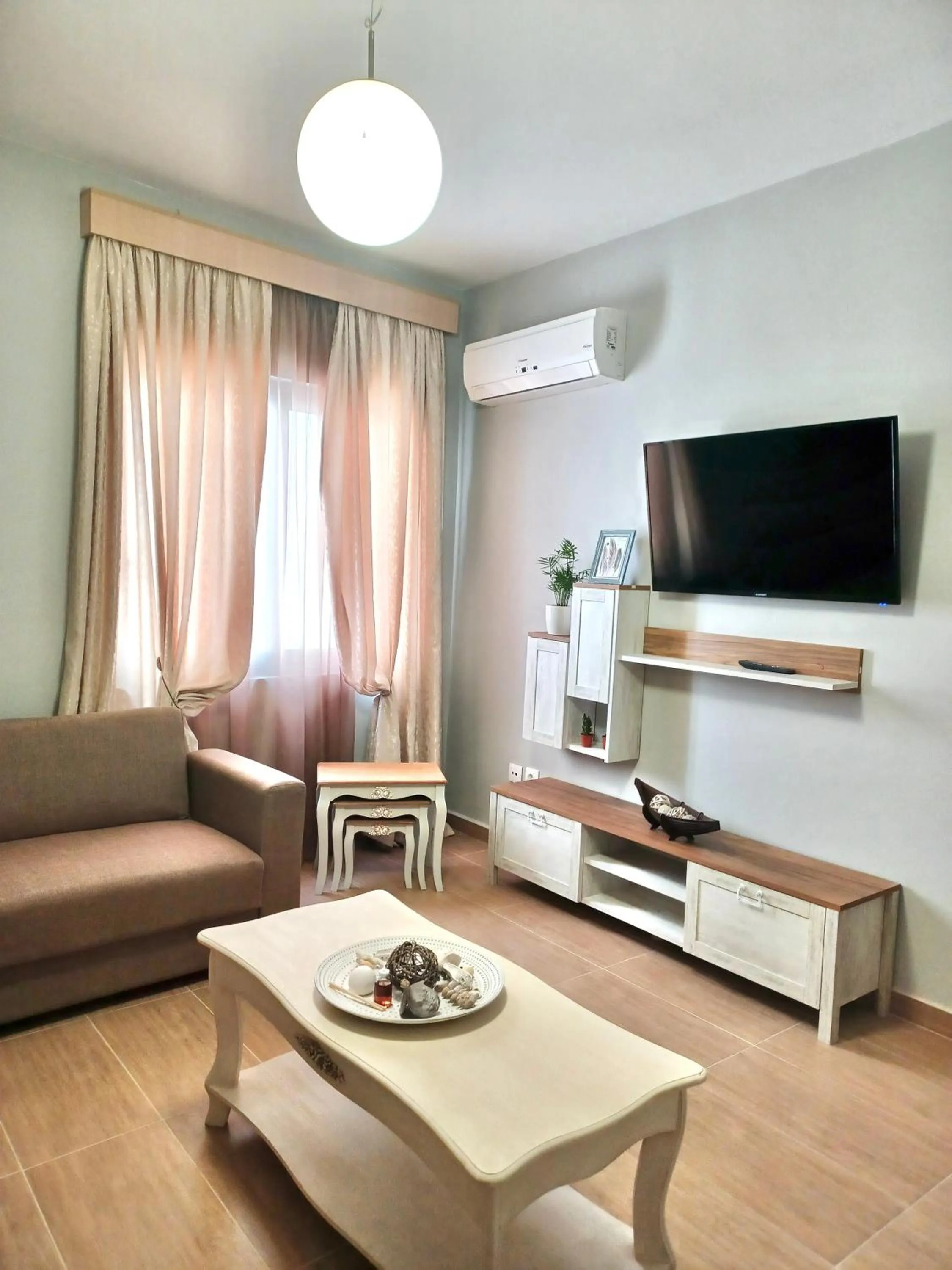 Living room in Melenia Suites
