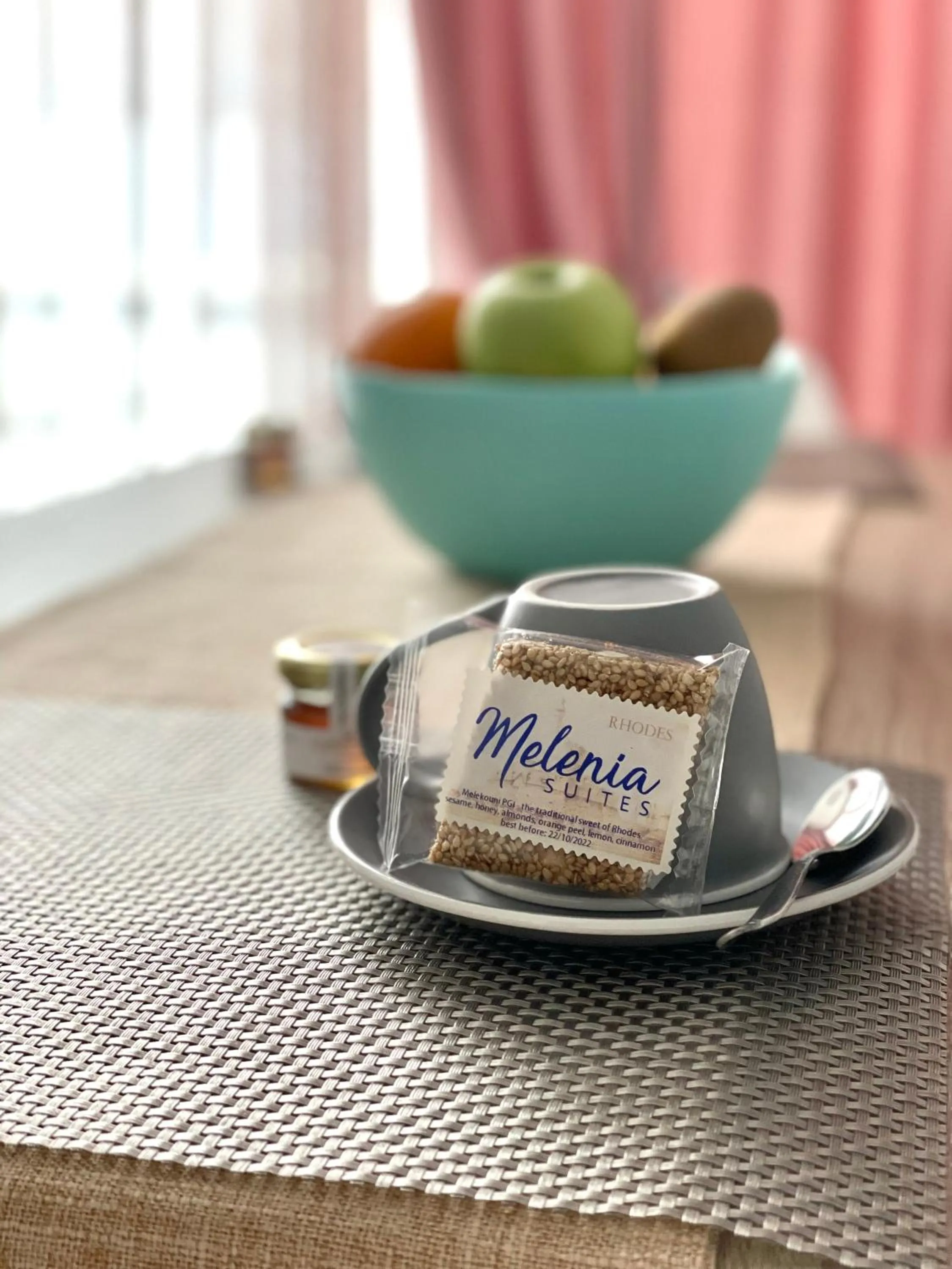 Dining area in Melenia Suites