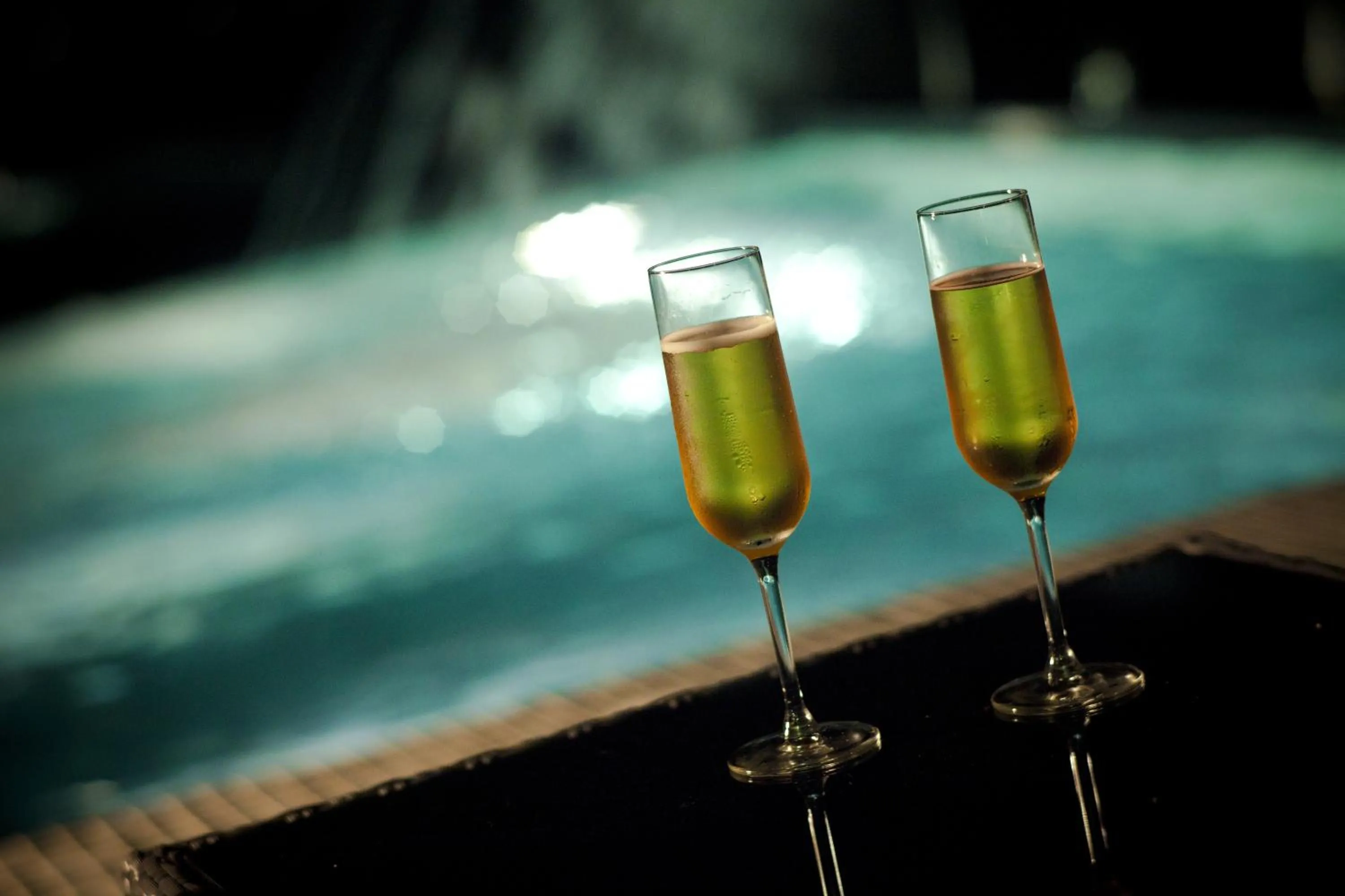 Swimming pool in Wolken Lodge