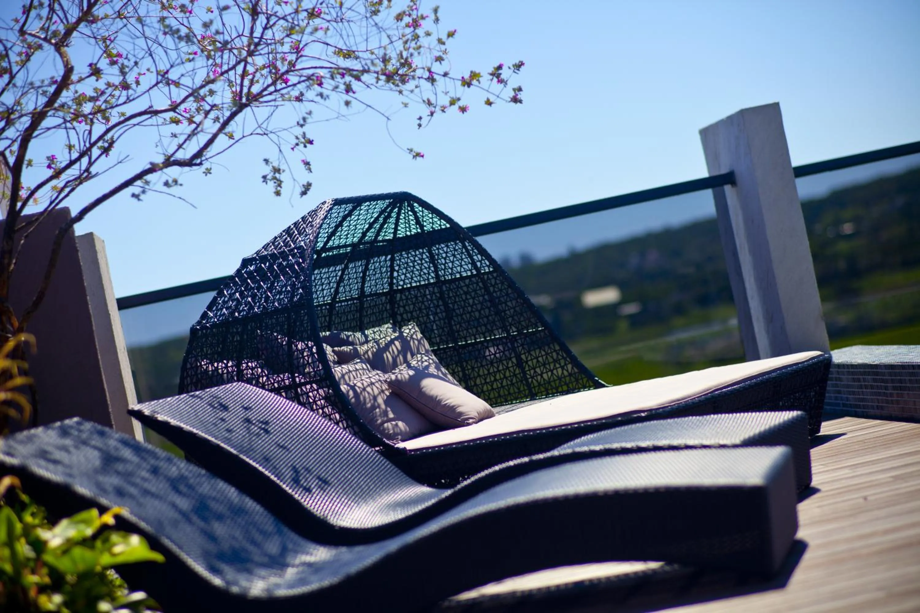 Patio in Wolken Lodge