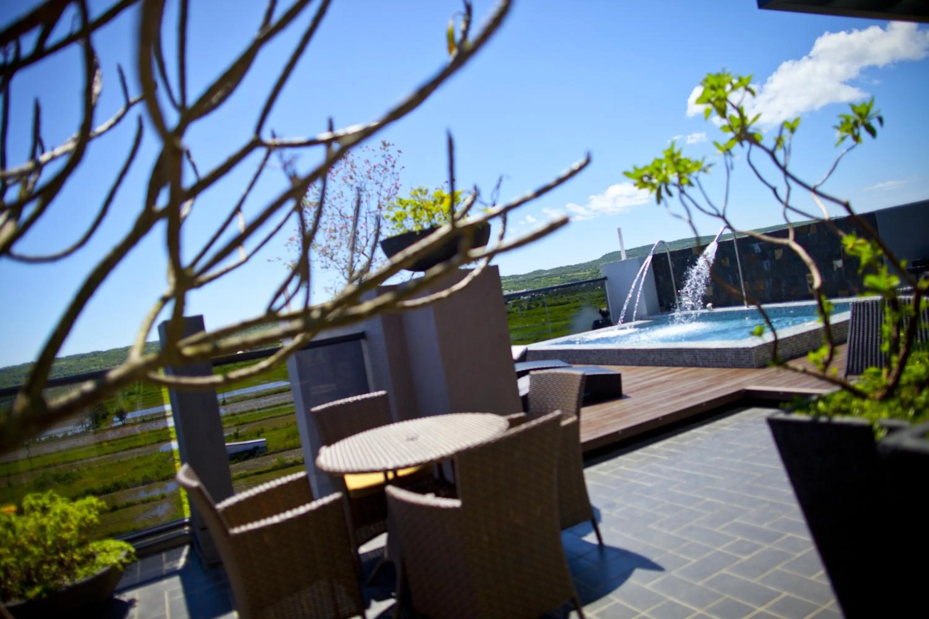 Patio in Wolken Lodge