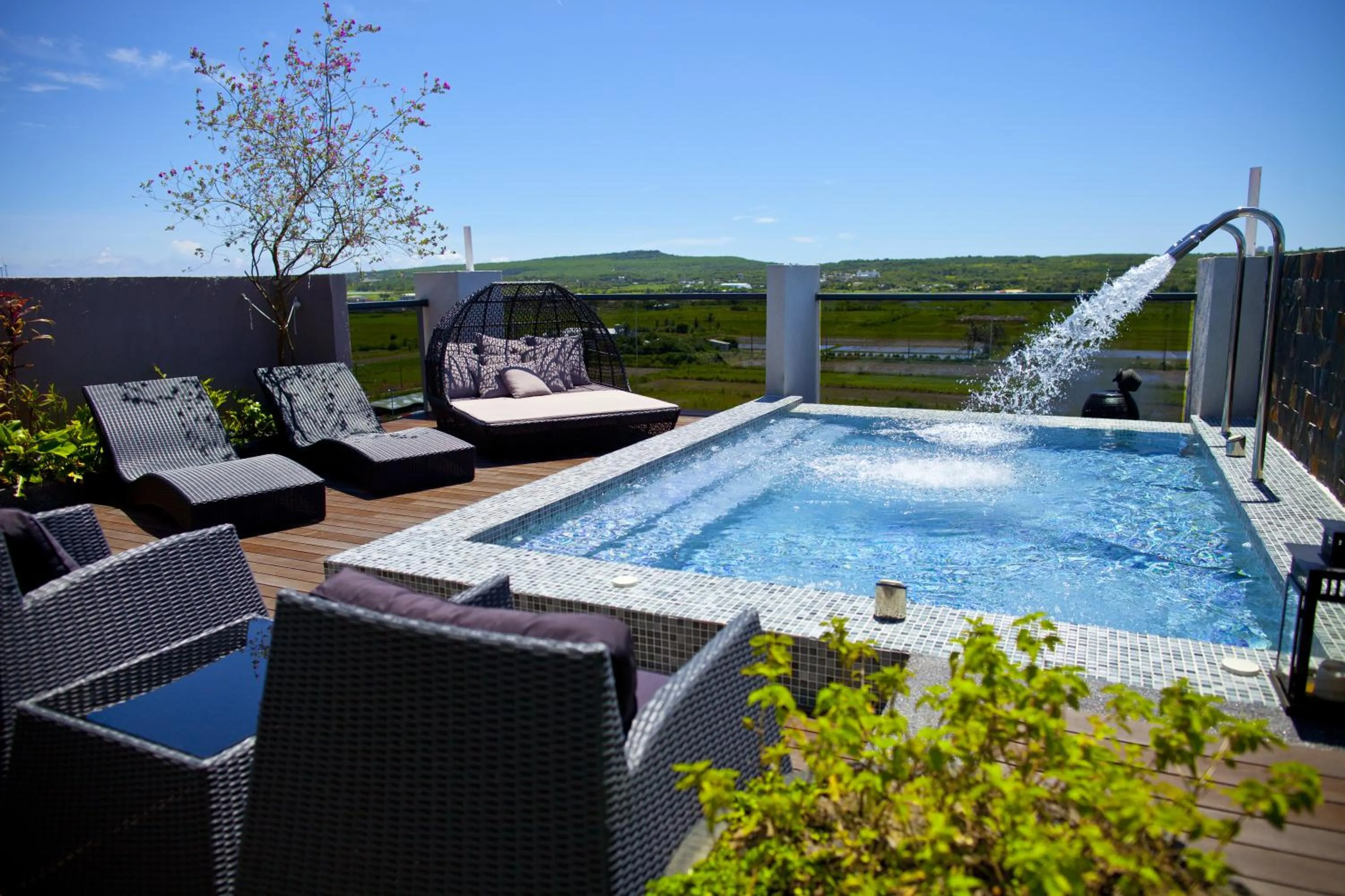 Patio in Wolken Lodge