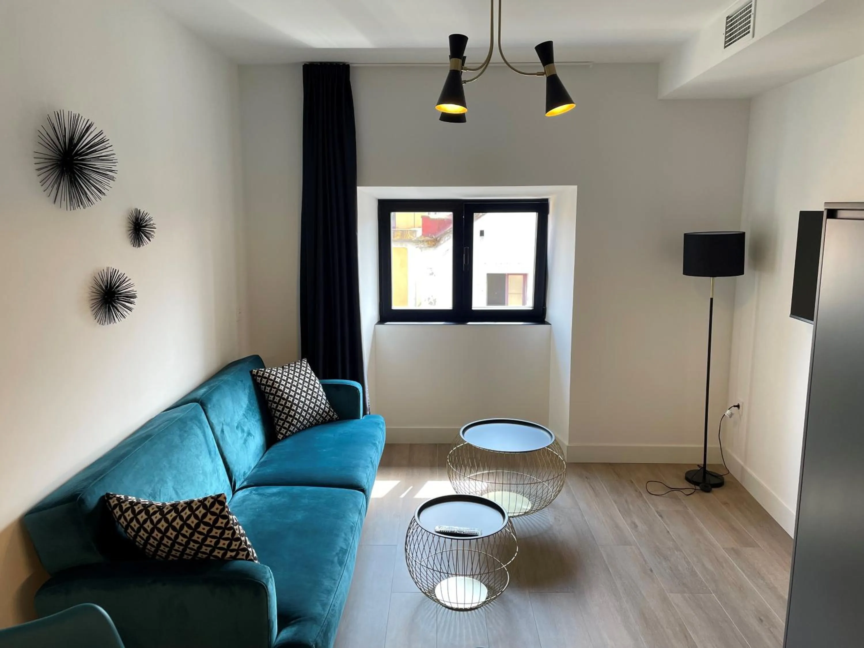 Living room in Santa Catalina Suites Gijón