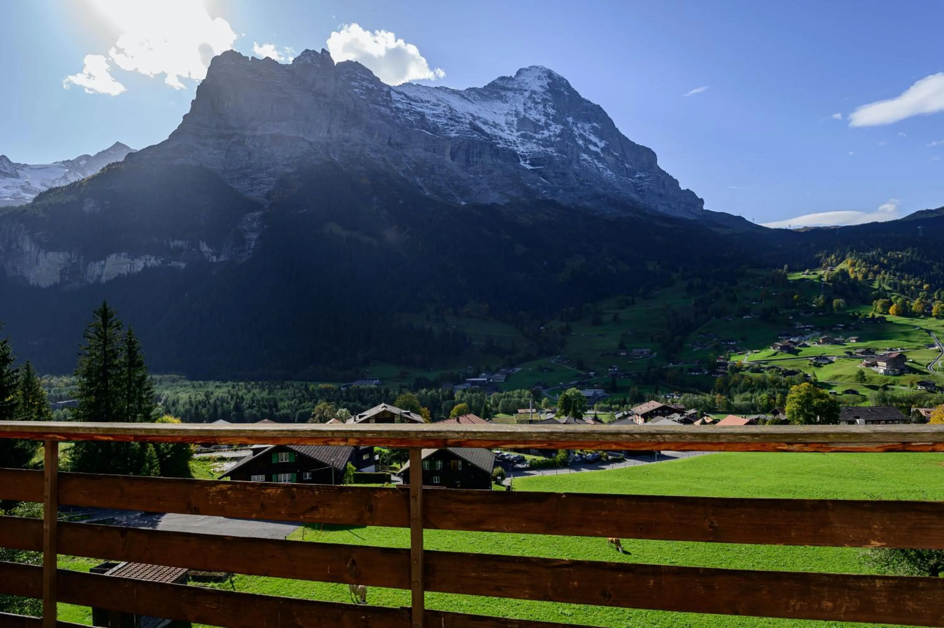 Mountain view in Hotel Bel-Air Eden
