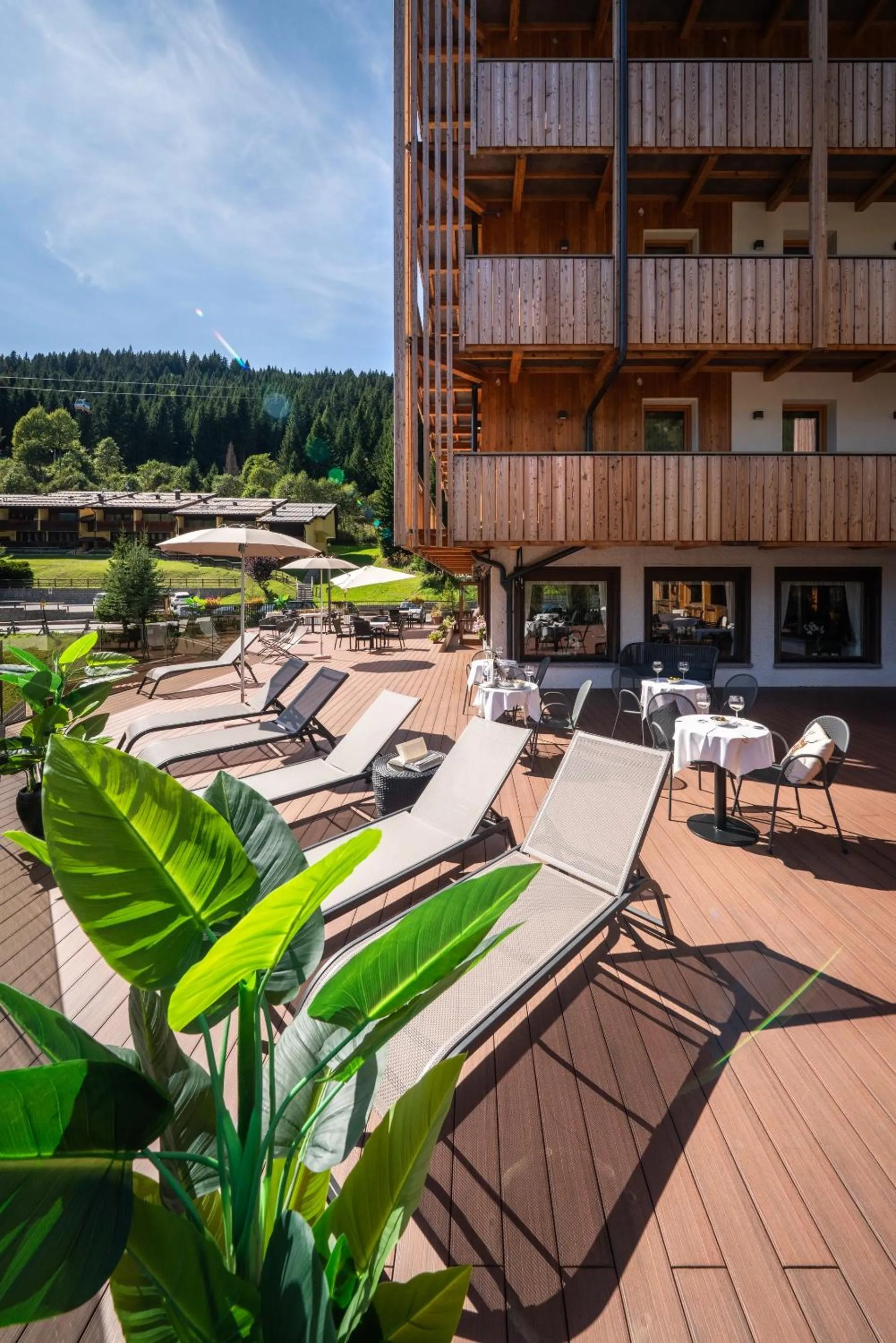 Balcony/Terrace in Hotel Lorenzetti
