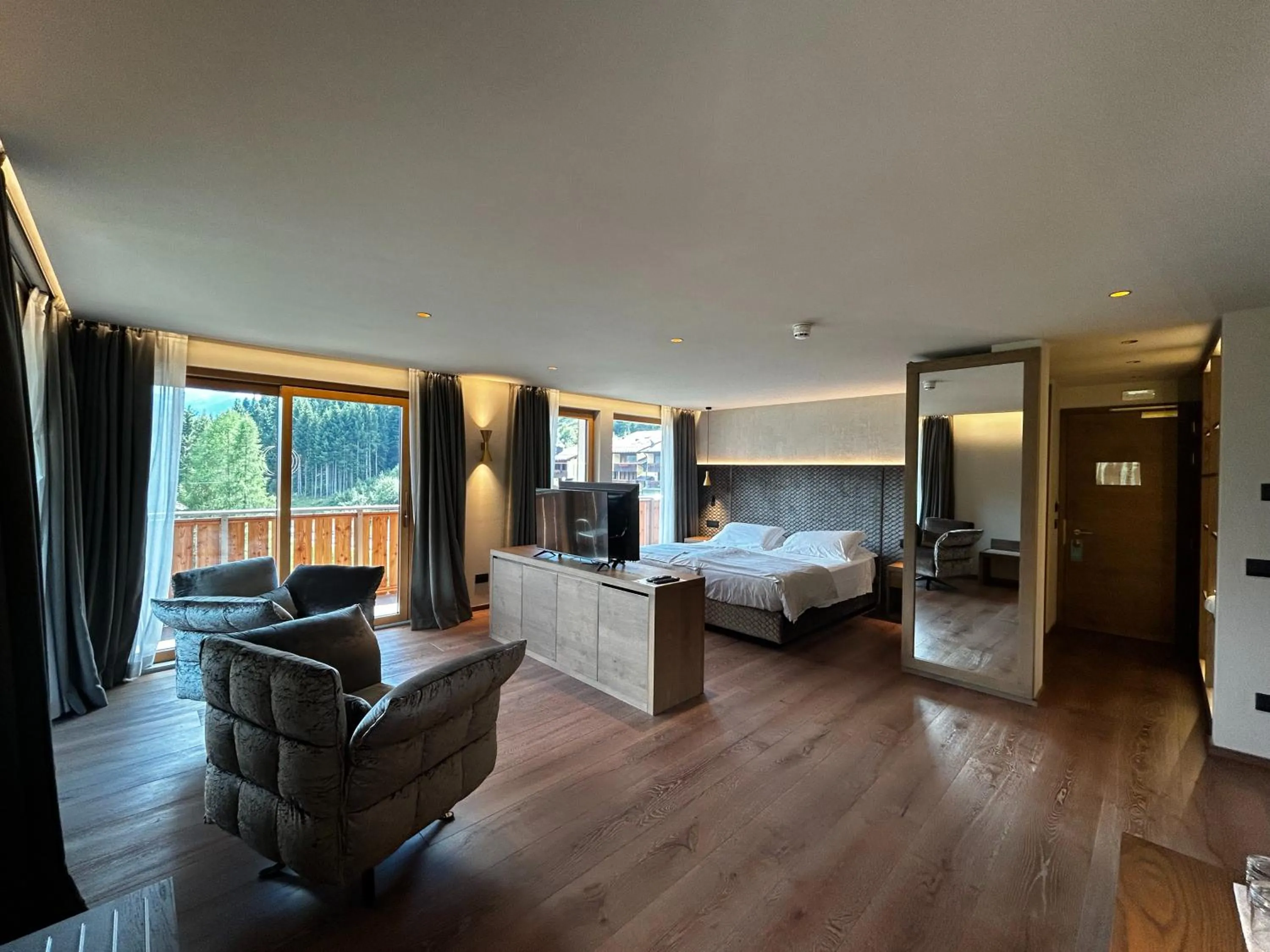 Bed in Hotel Lorenzetti