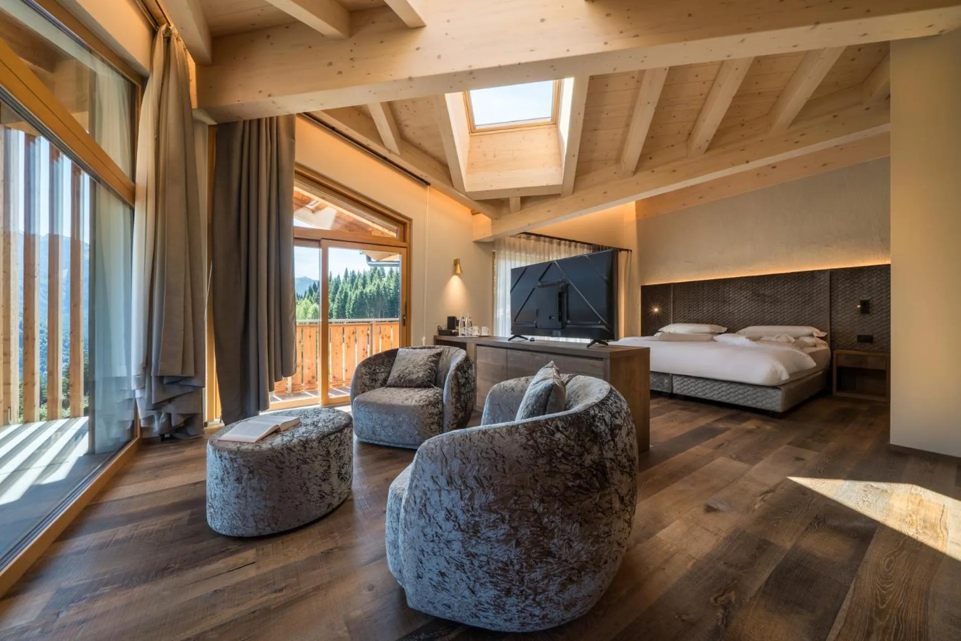 Bed in Hotel Lorenzetti