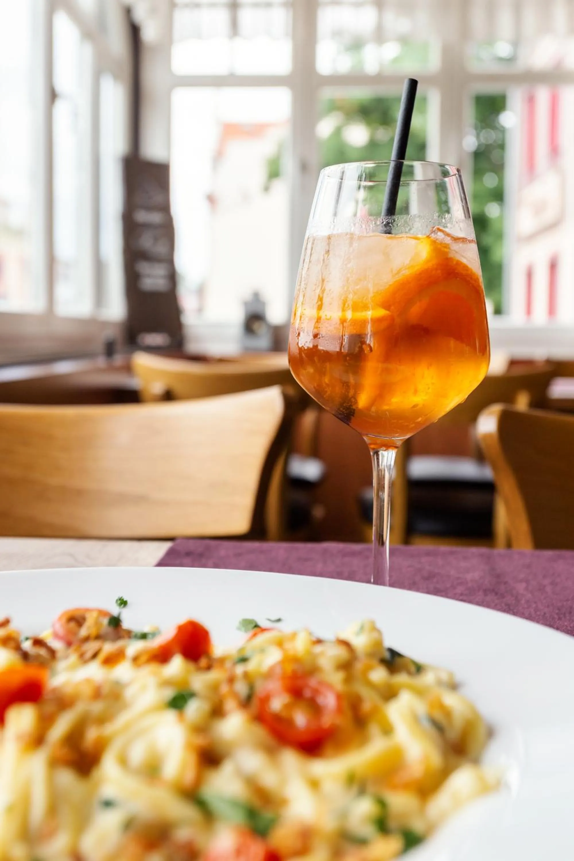 Food and drinks in Altora Eisenbahn Themenhotel