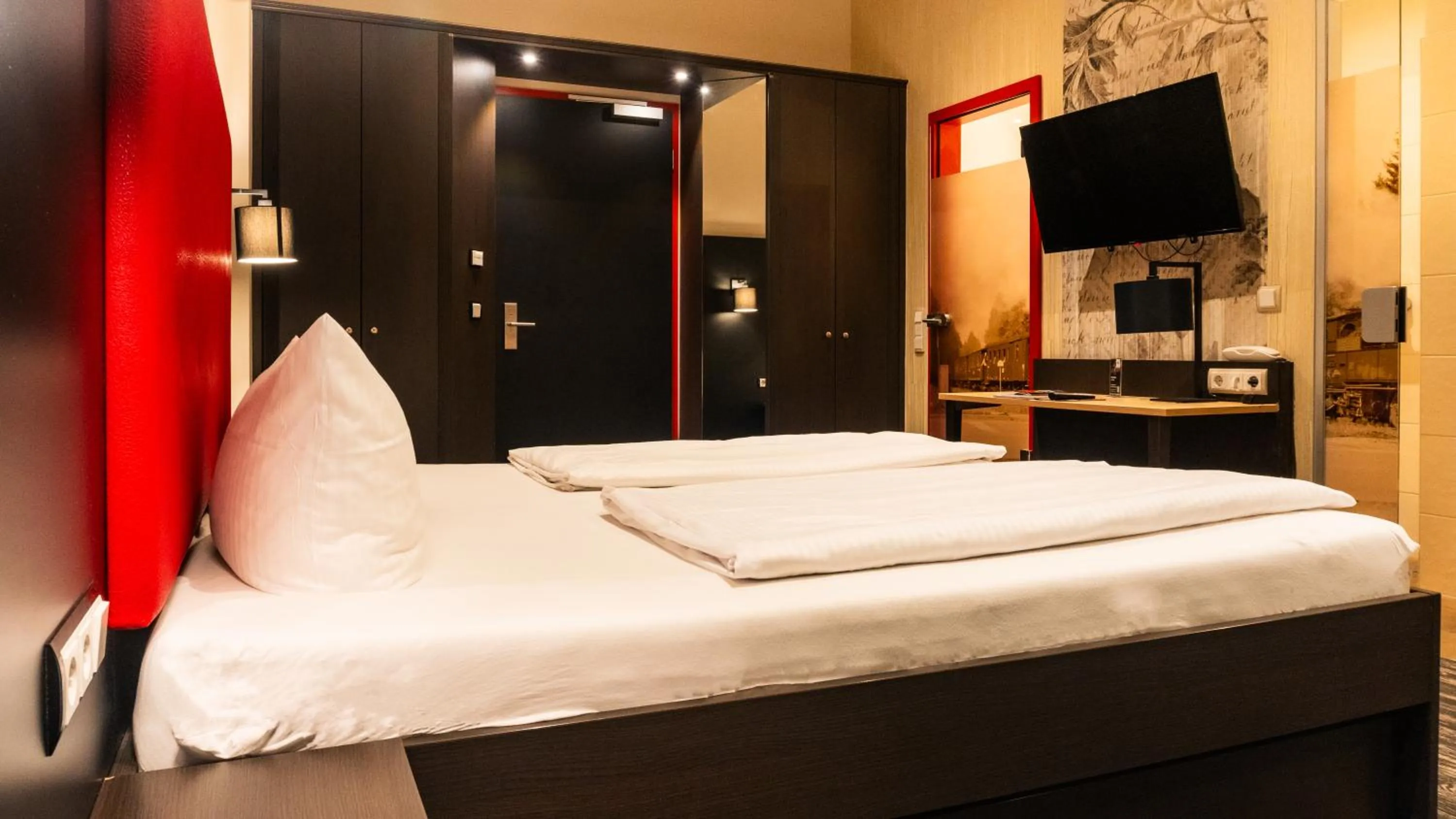 Bed in Altora Eisenbahn Themenhotel