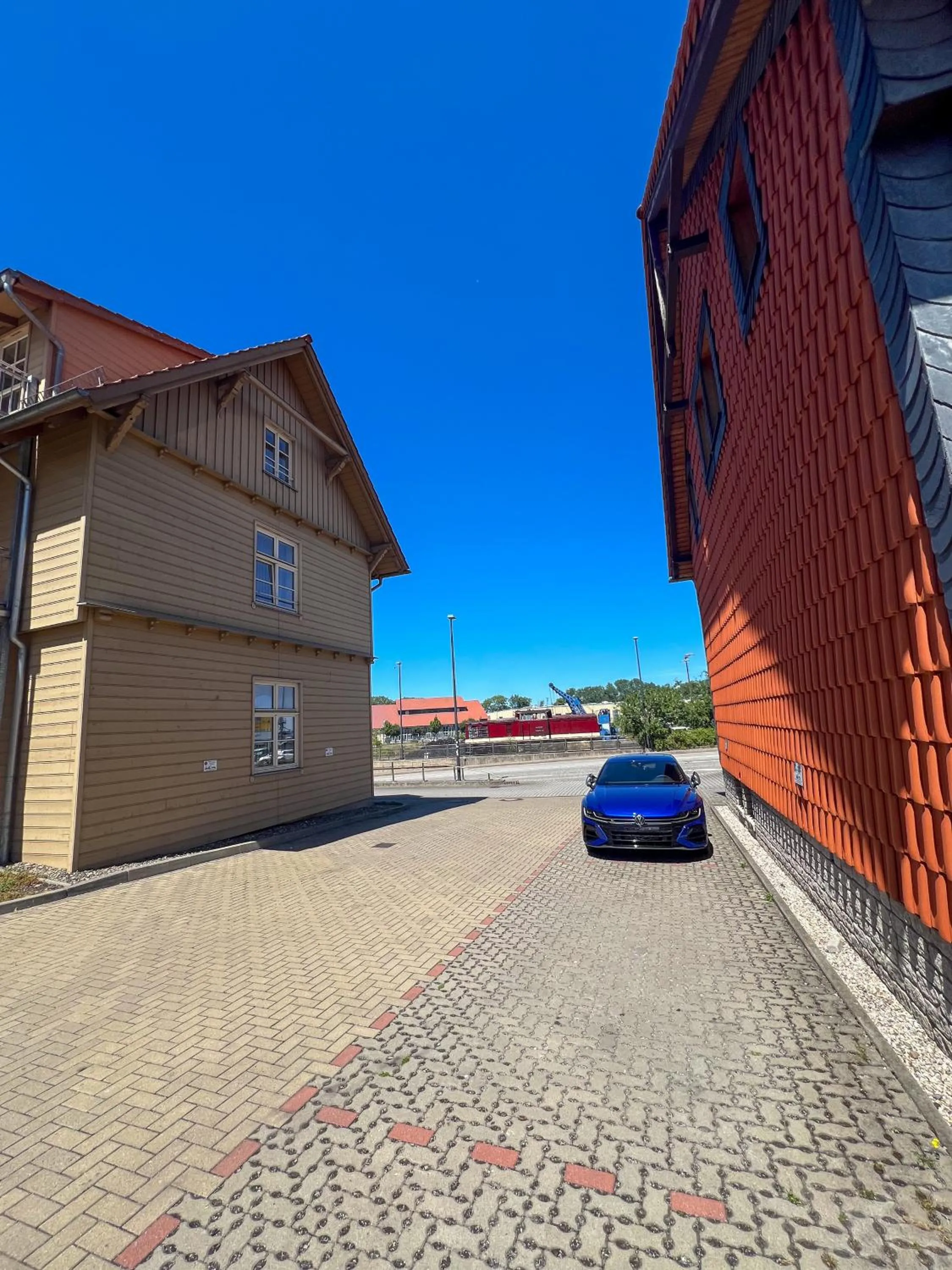 Parking in Altora Eisenbahn Themenhotel