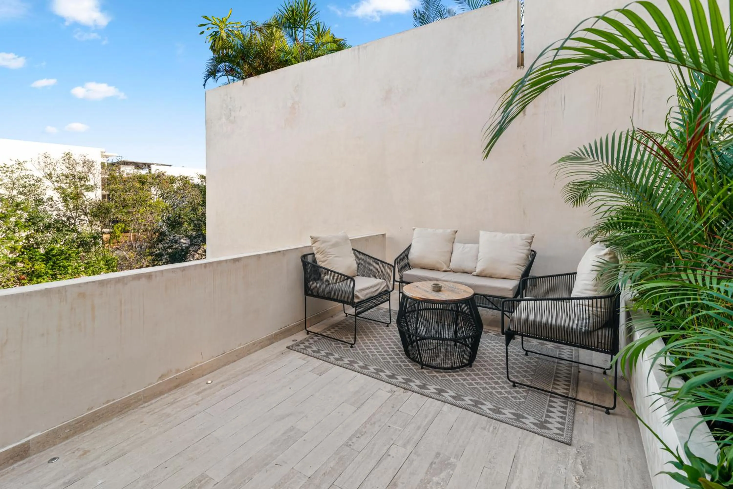 Balcony/Terrace in 307 Amazing jungle view apartment.
