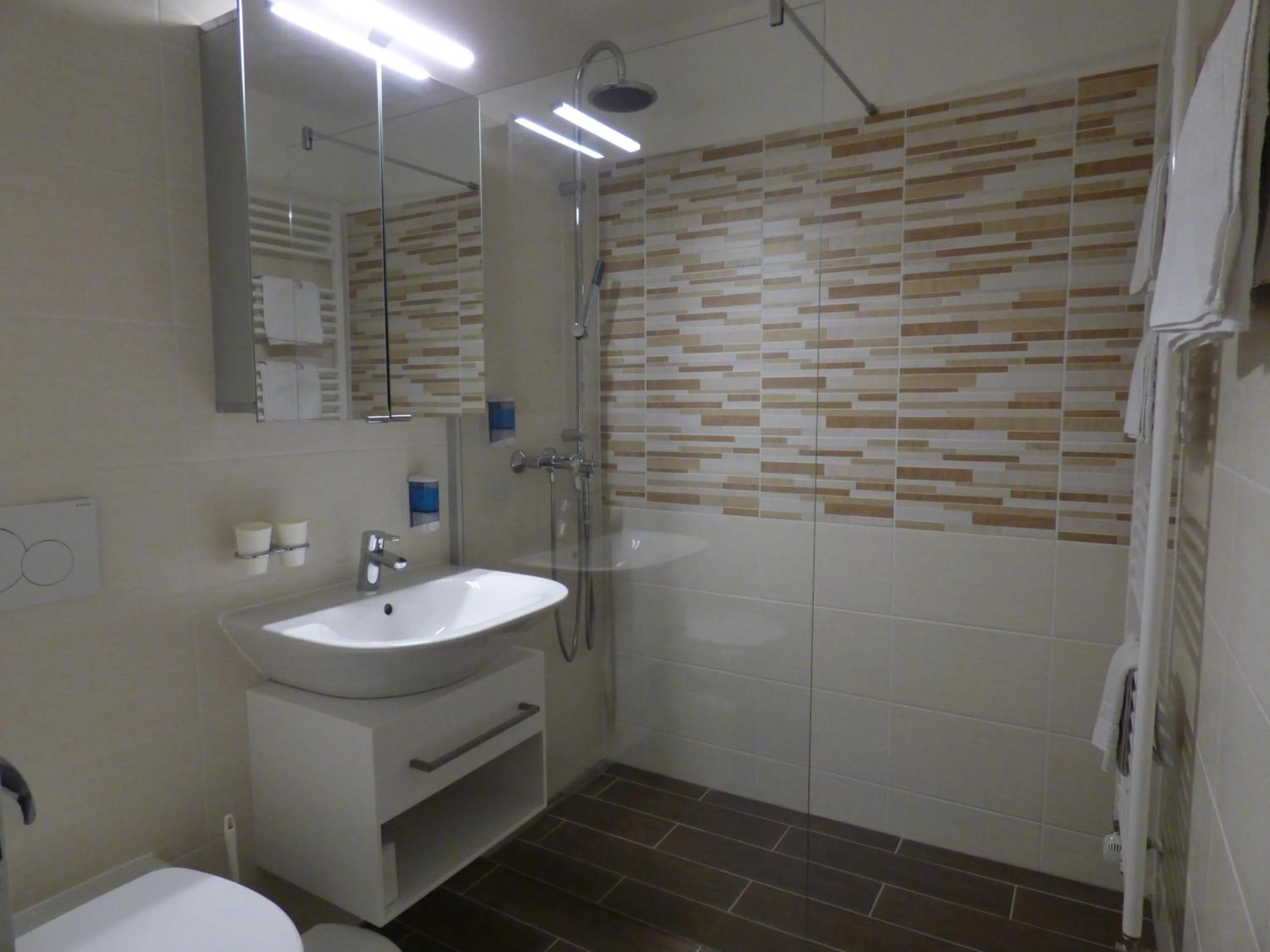 Toilet in Panoramahotel