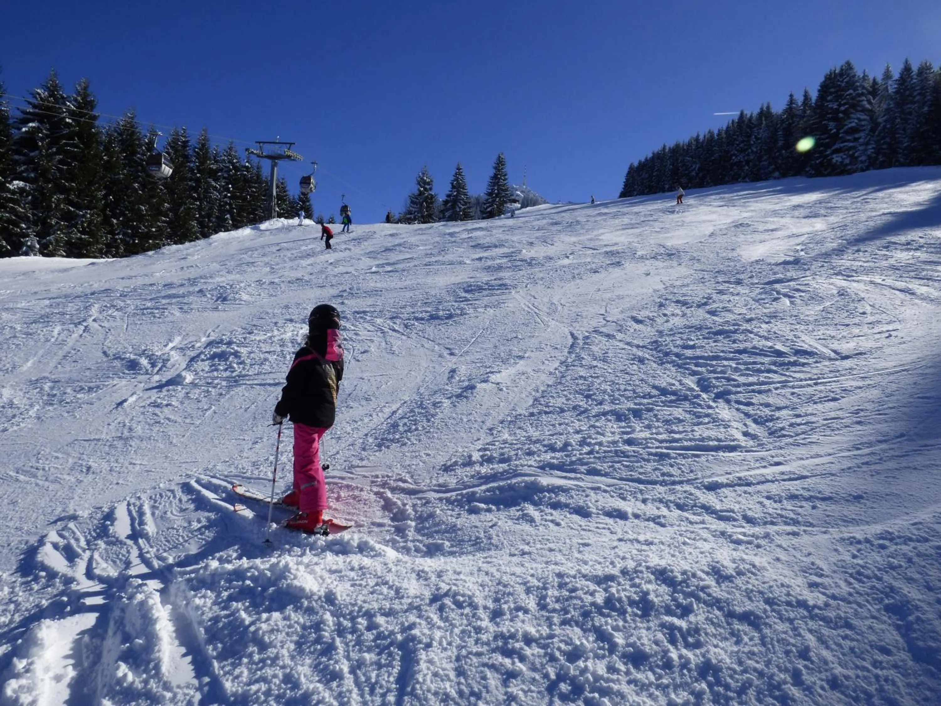 Skiing in Panoramahotel