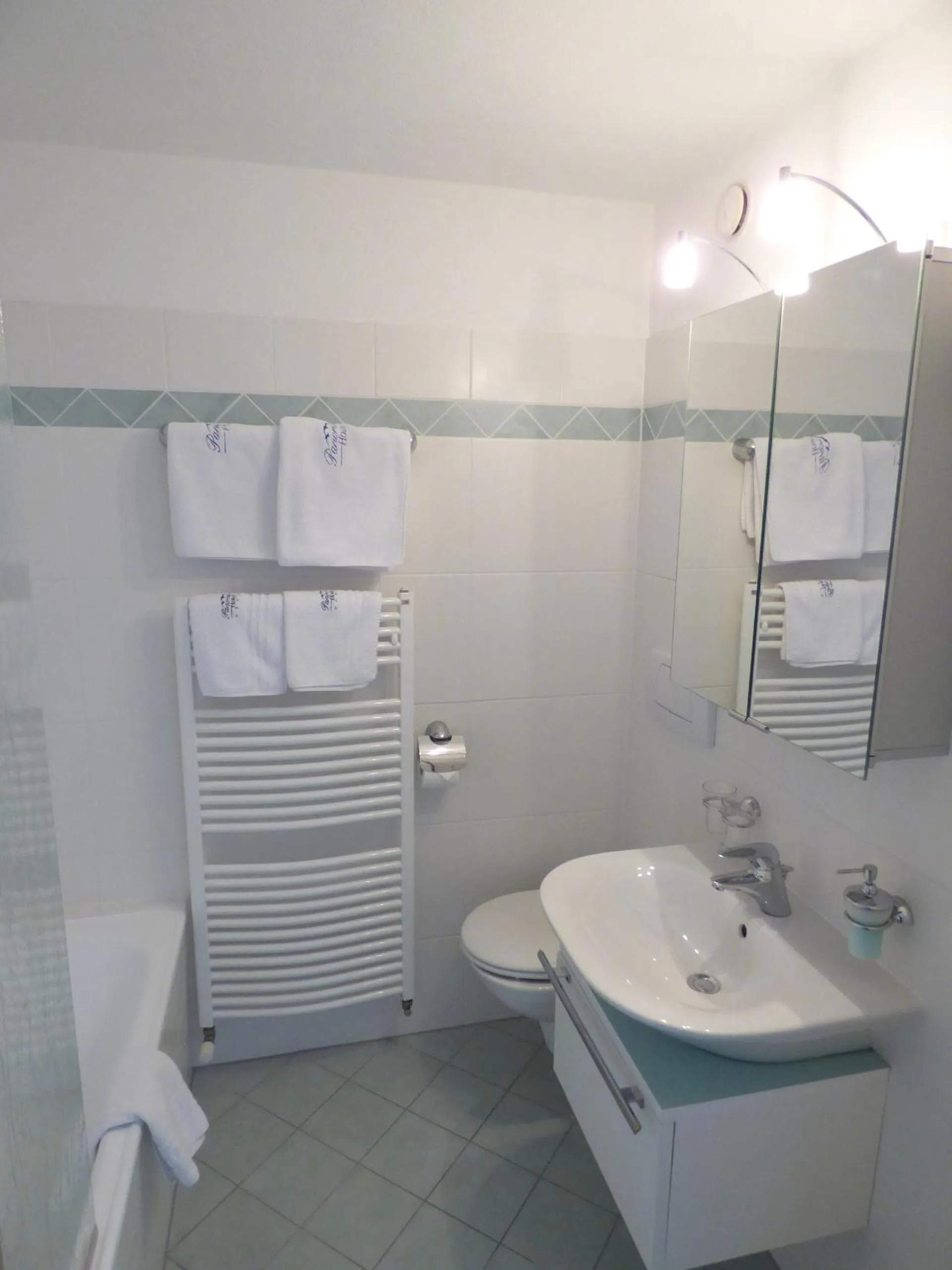 Toilet in Panoramahotel