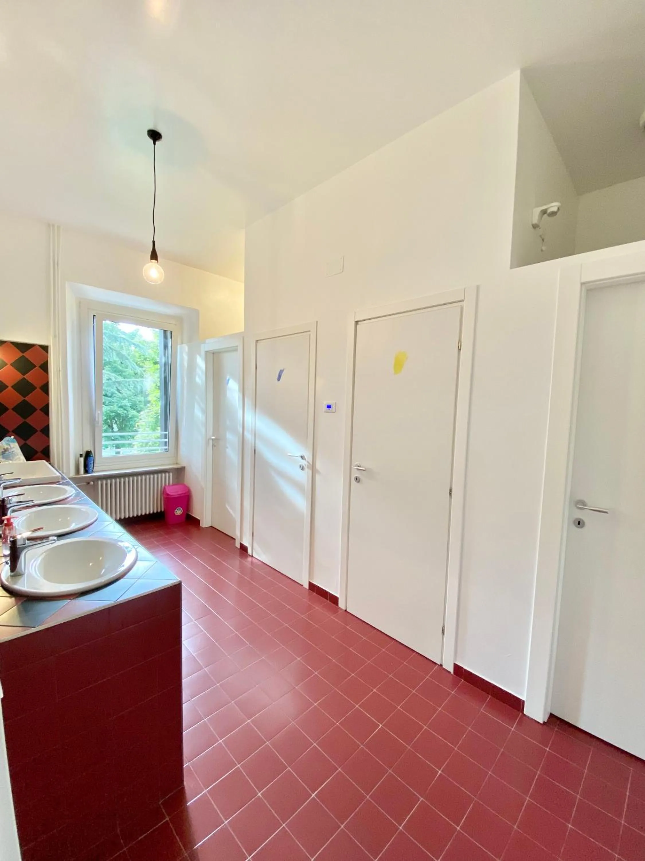 Bathroom in BRIBANO HOSTEL & bike sharing-workers and tourists hospitality