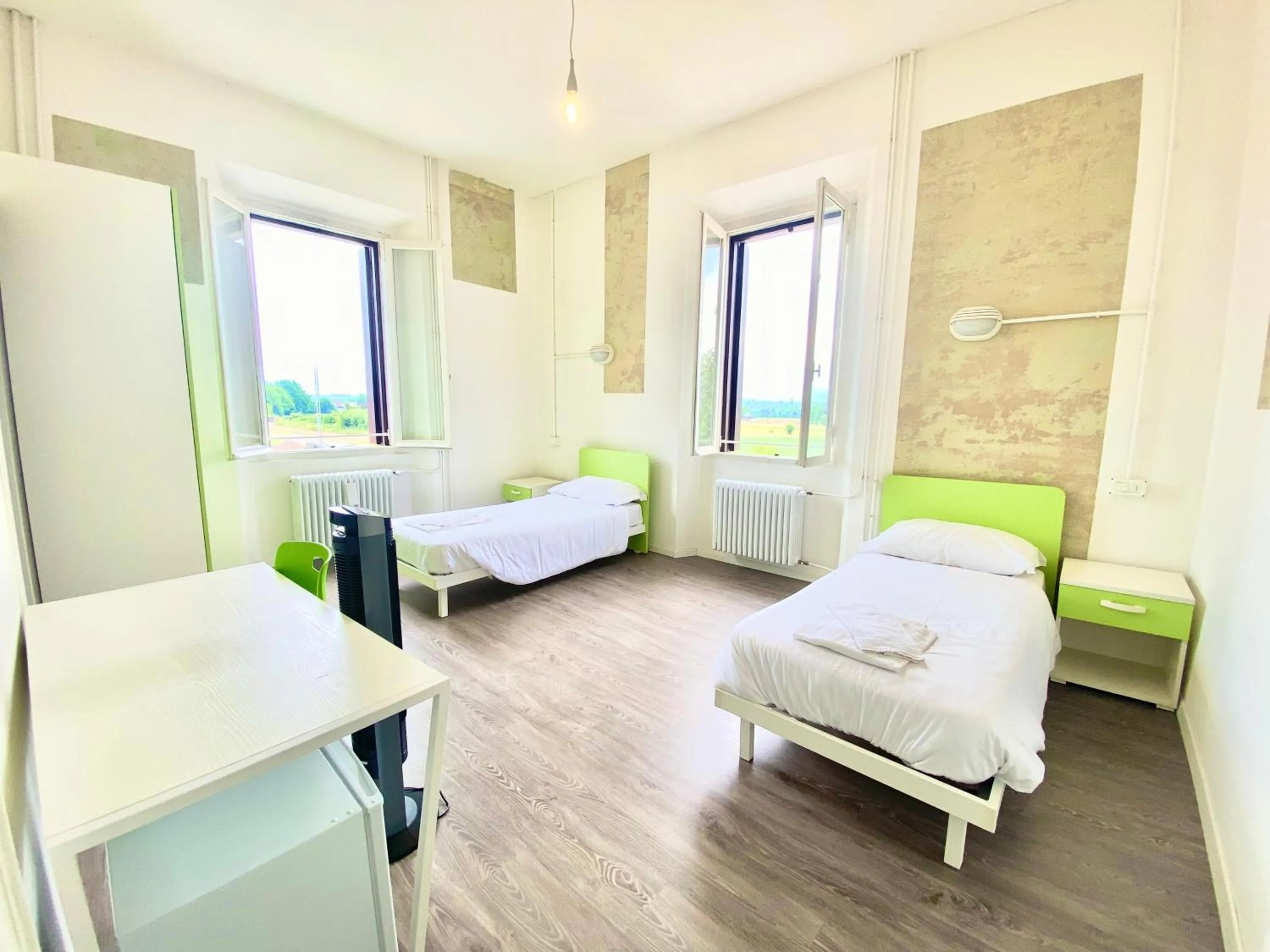 Bedroom, Bed in BRIBANO HOSTEL & bike sharing-workers and tourists hospitality