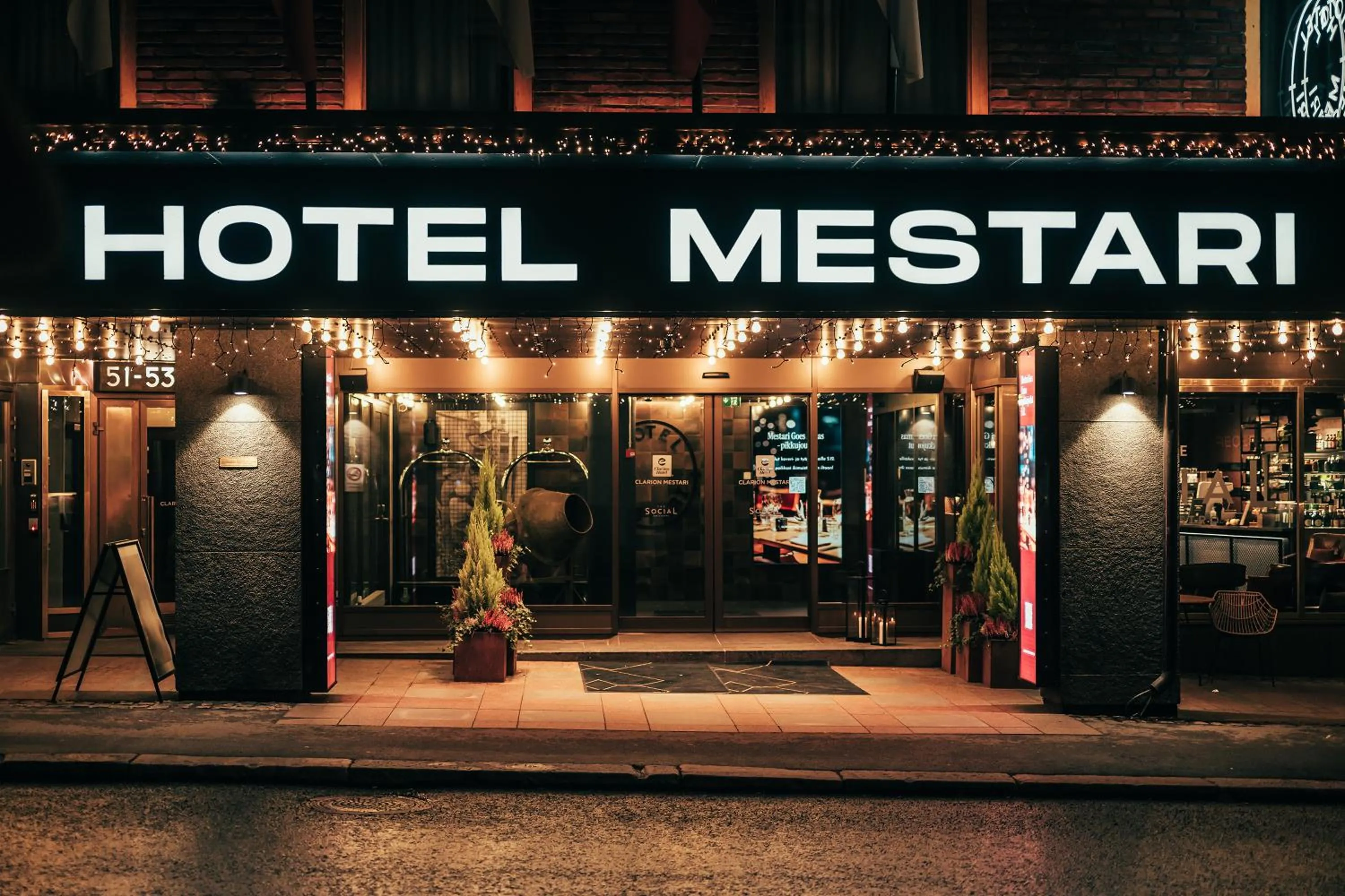 Night in Clarion Hotel Mestari