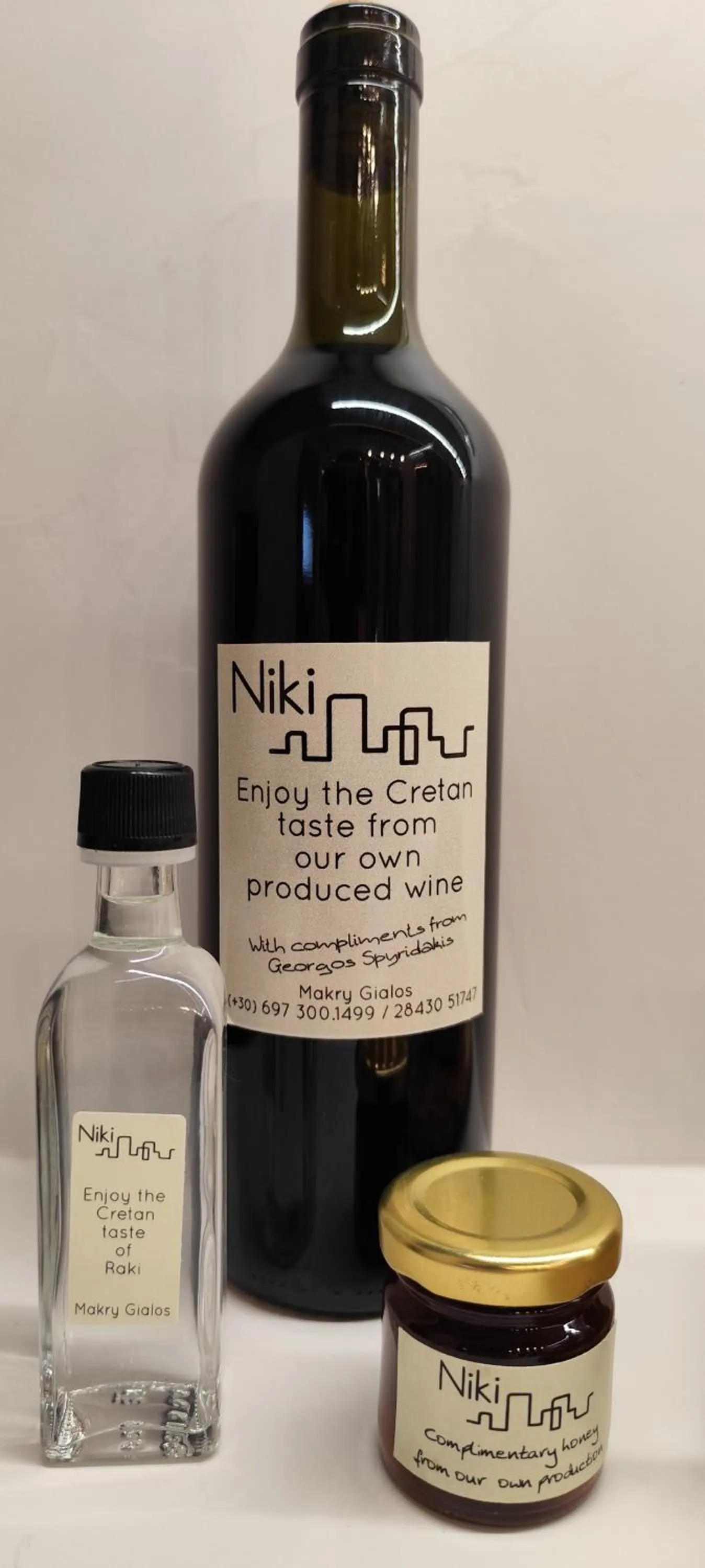 kitchen in Niki Apartments