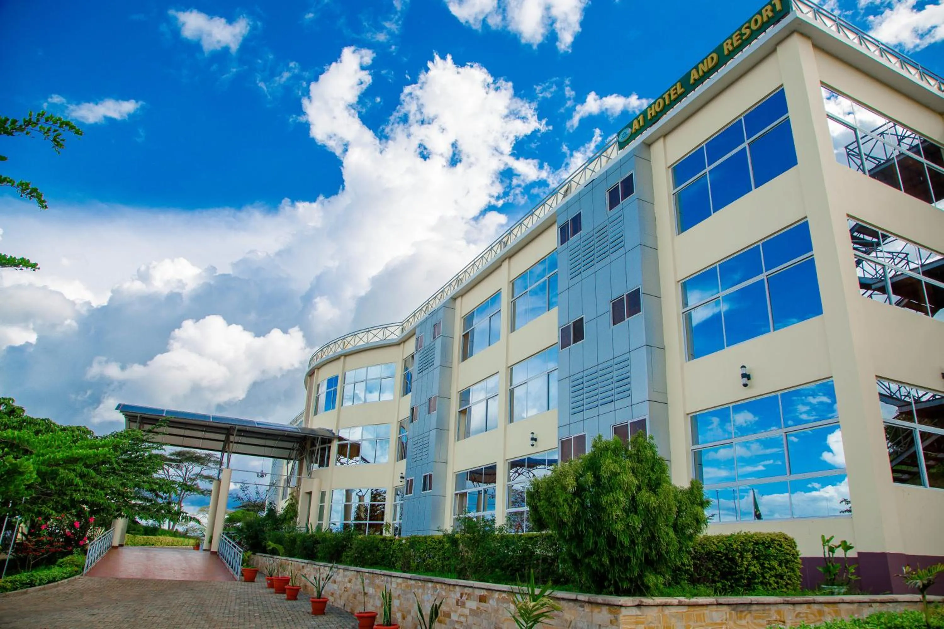 Property building in A1 Hotel and Resort