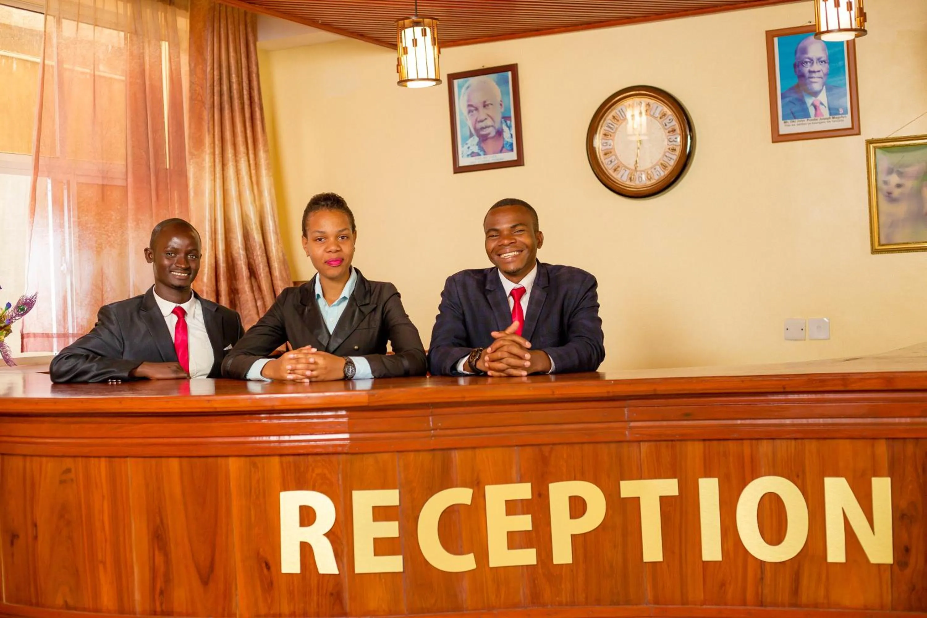 Lobby or reception in A1 Hotel and Resort