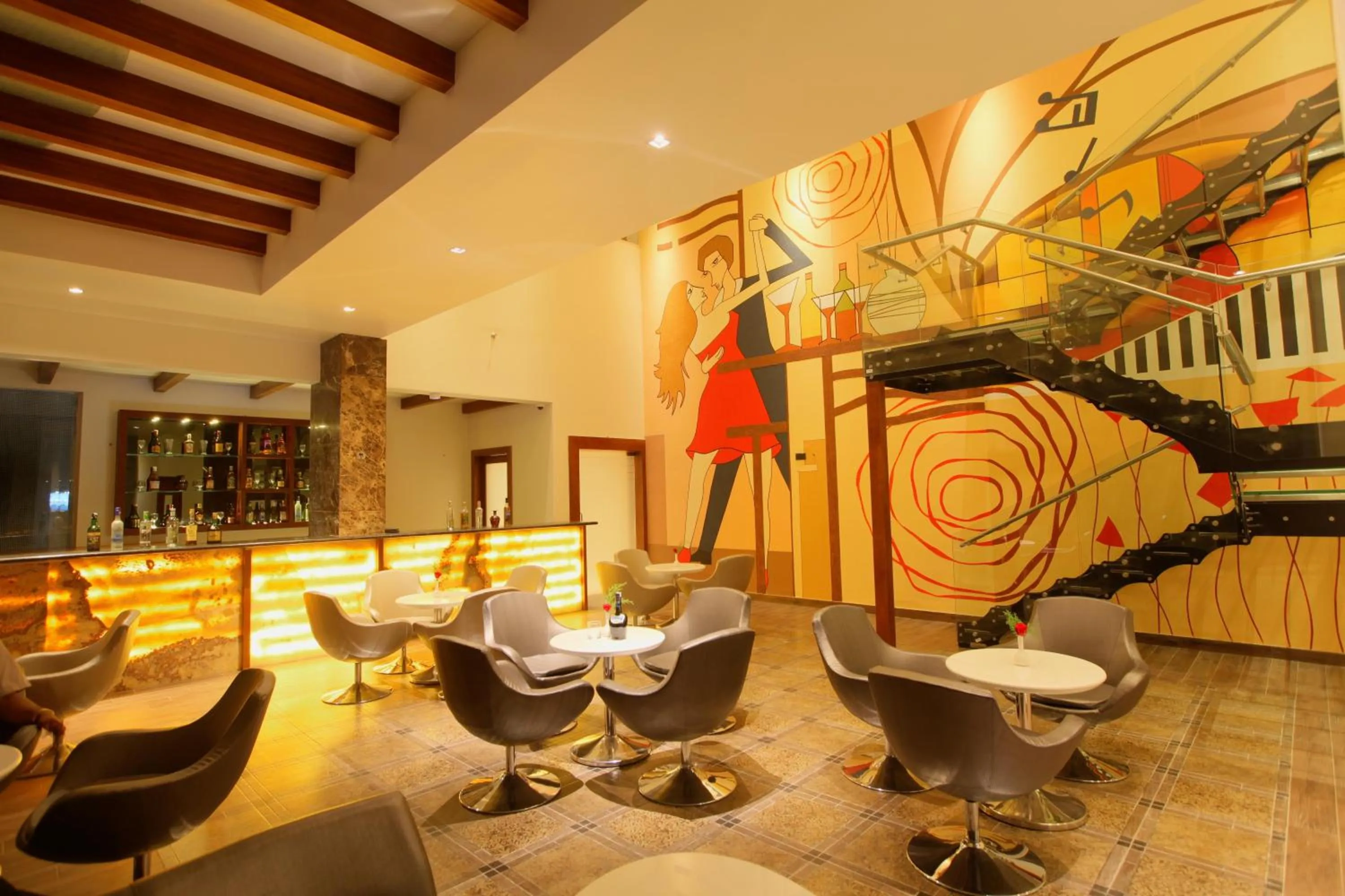 Lounge or bar in Diana Heights Luxury Hotel