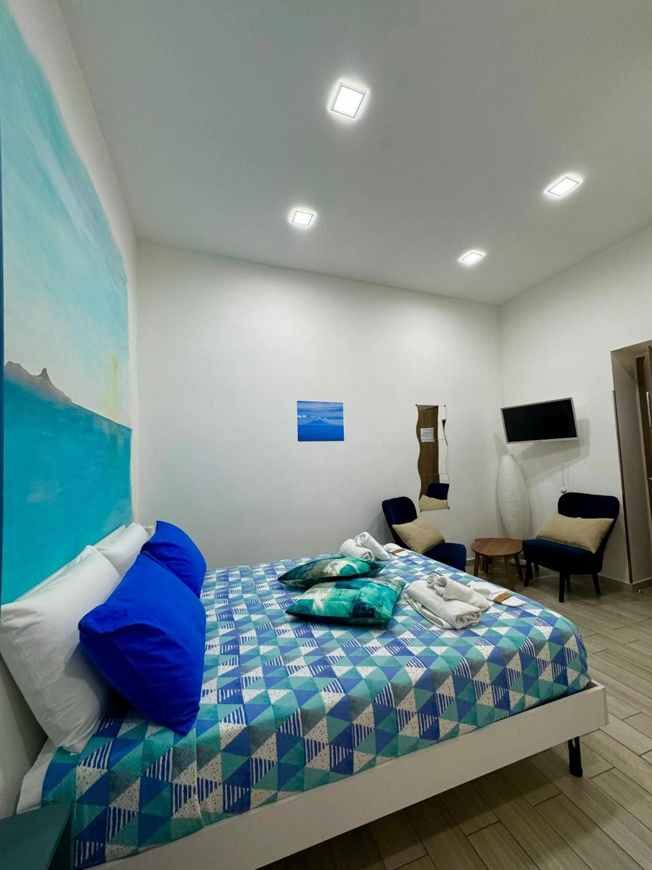 Photo of the whole room, Bed in Napoli Museo bed and breakfast