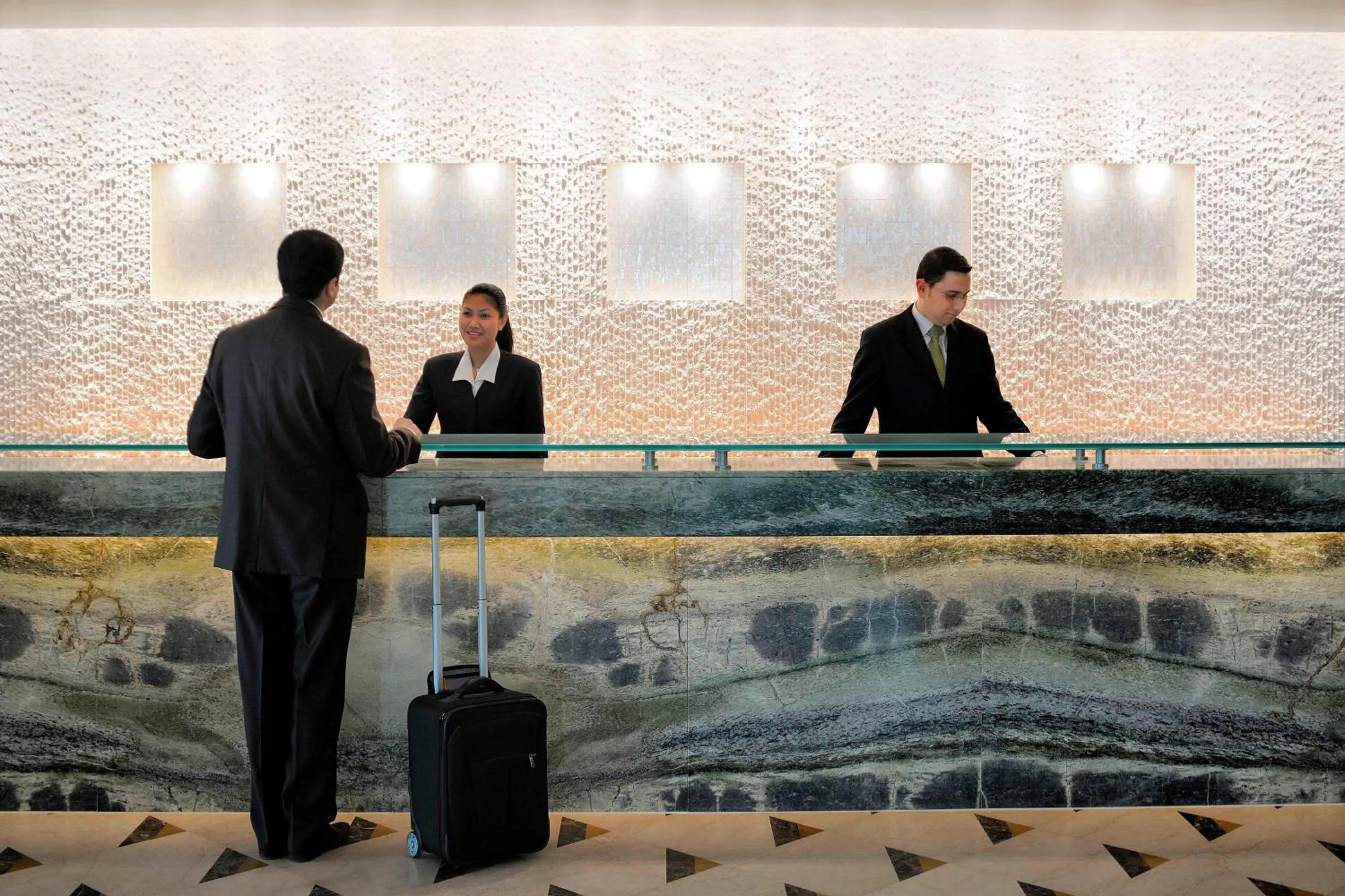 Lobby or reception in Courtyard By Marriott Kuwait City