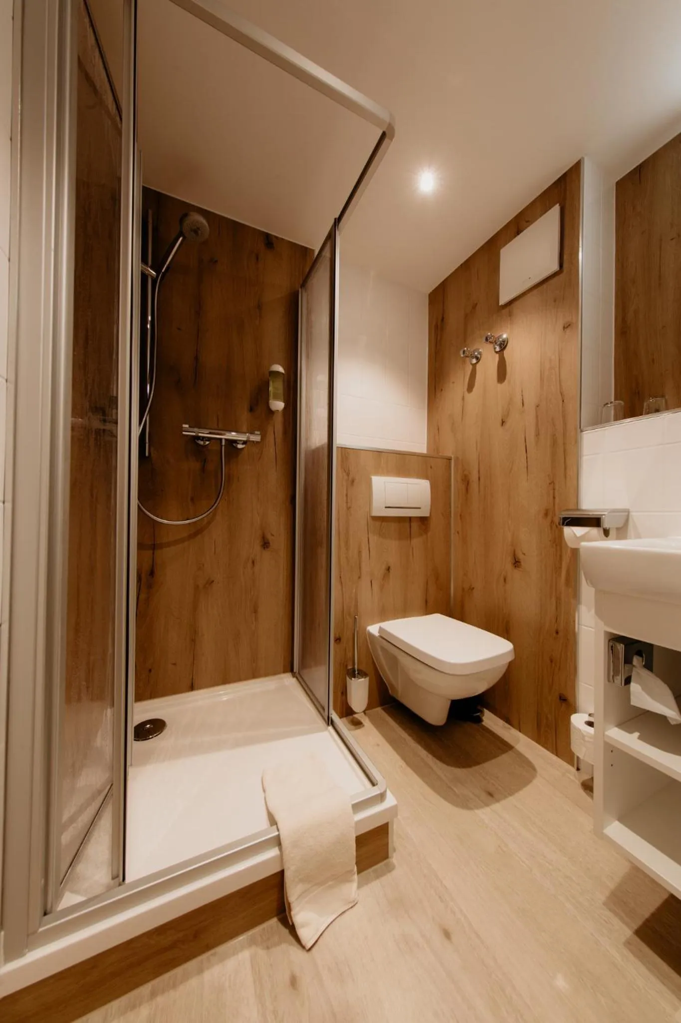 Bathroom in Bergpension Laasen Perle Rathen