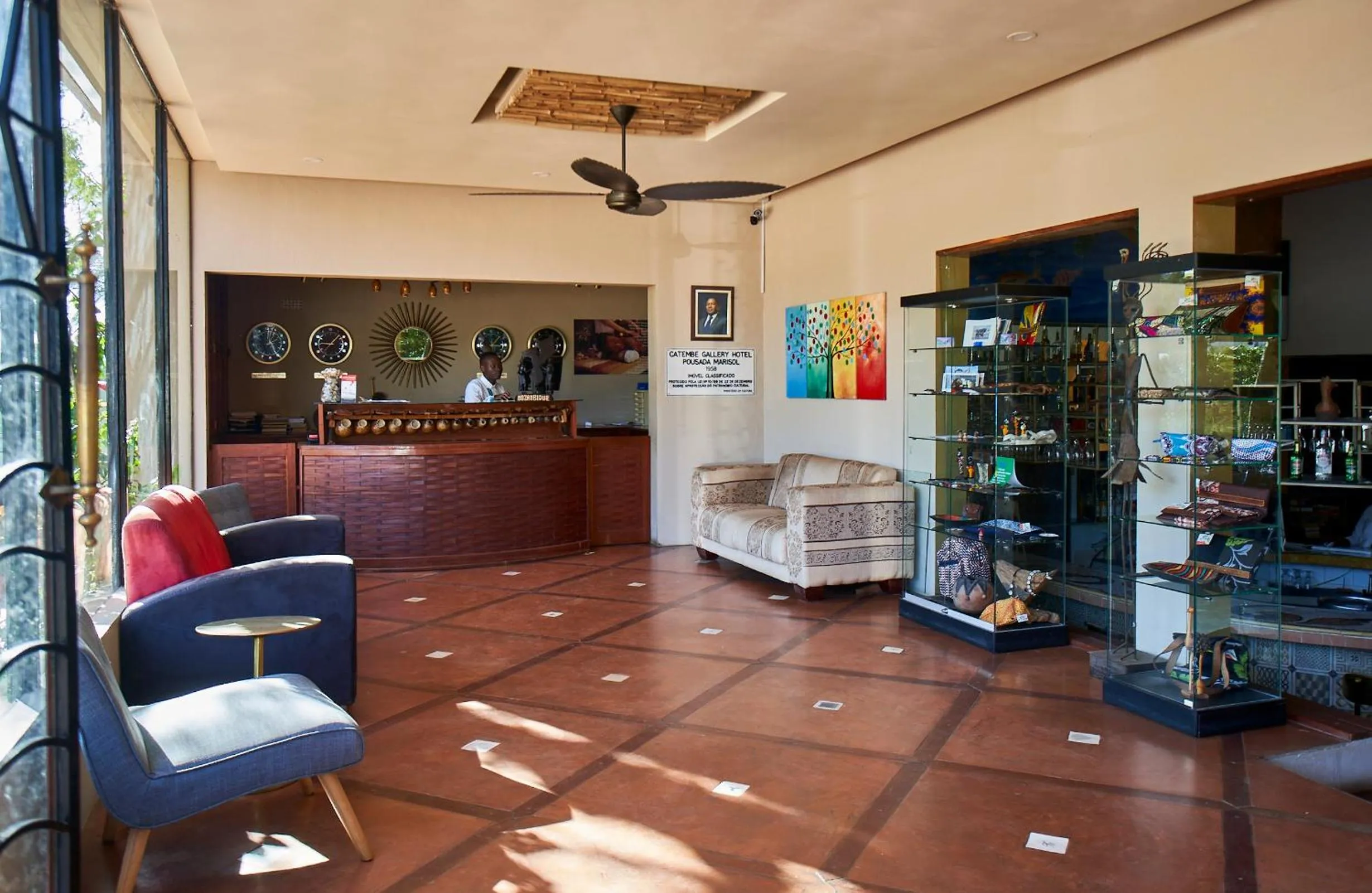 Lobby or reception in Catembe Gallery Hotel