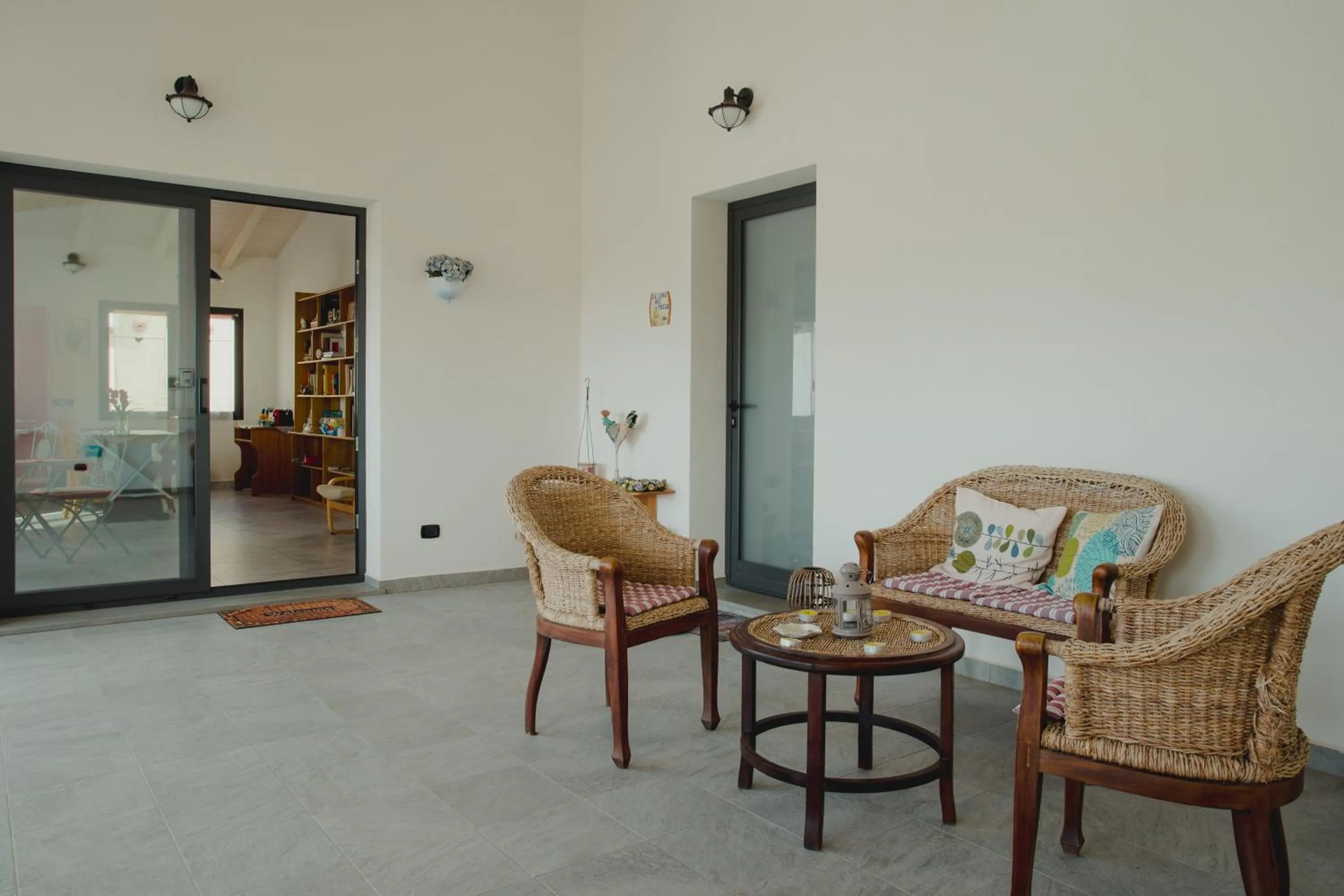 Communal lounge/ TV room in La luna nel pozzo