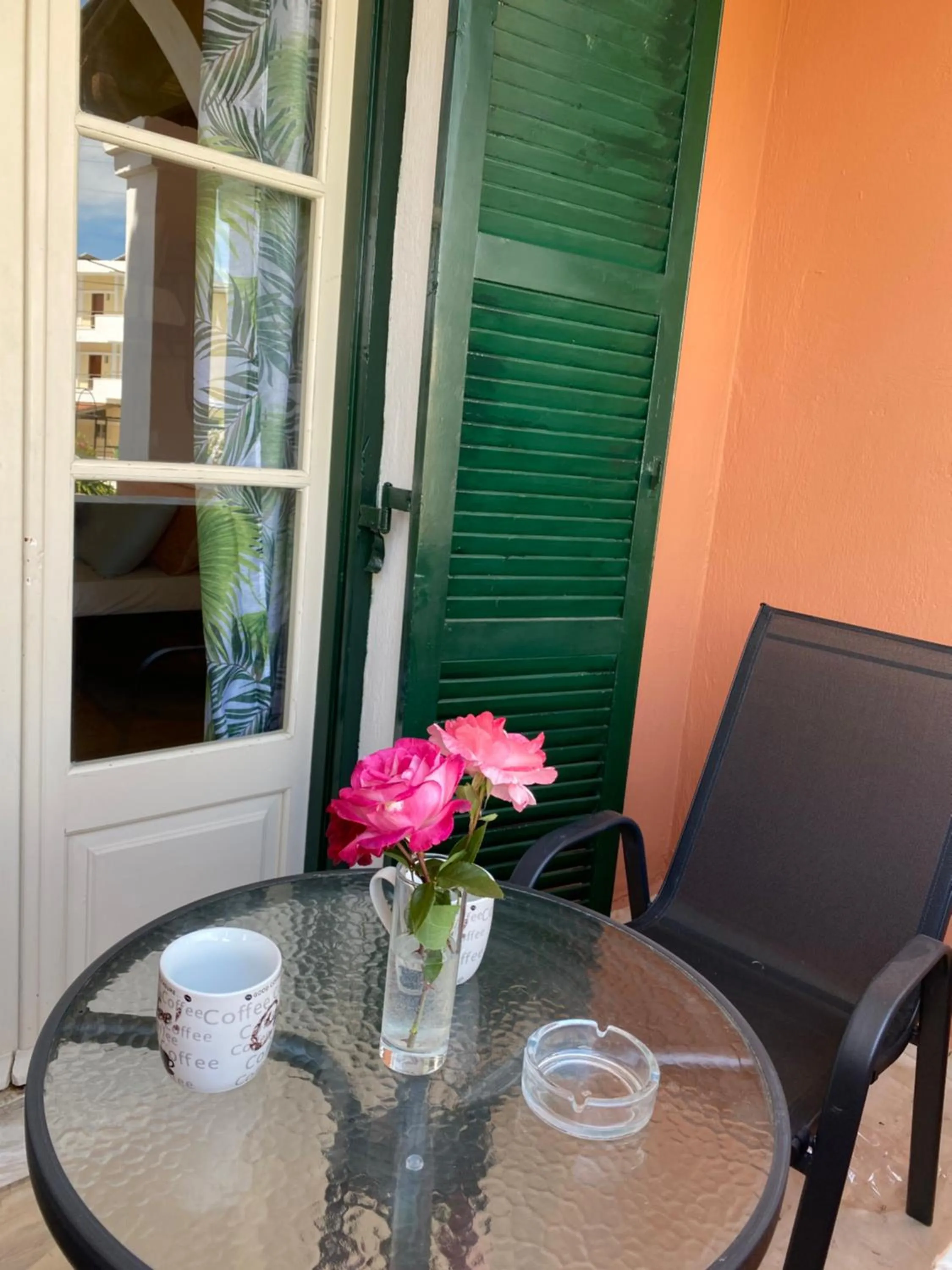 Balcony/Terrace in Villa Corfiota Moraitika Beach