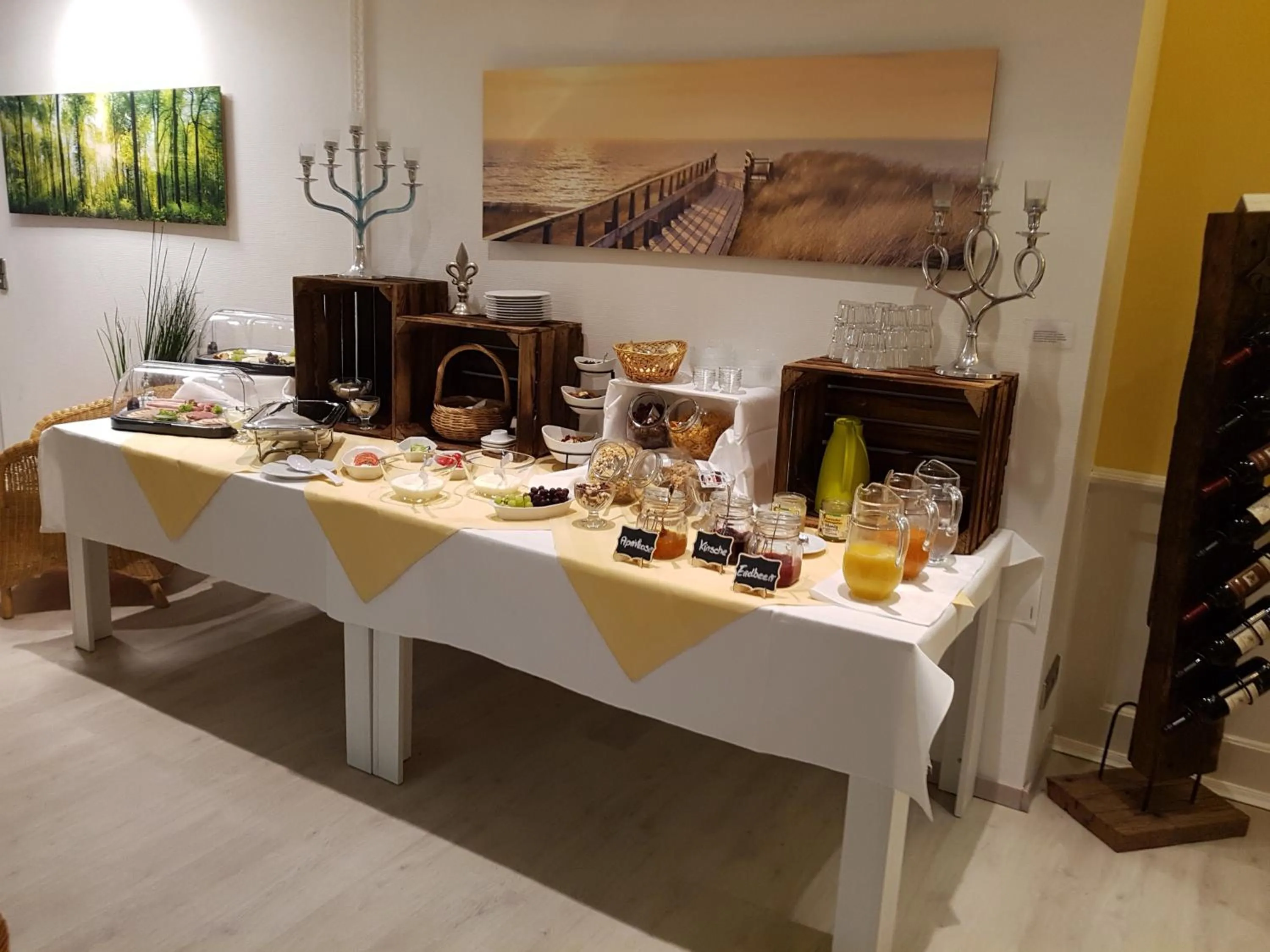 Food and drinks in Hotel Fasanengarten