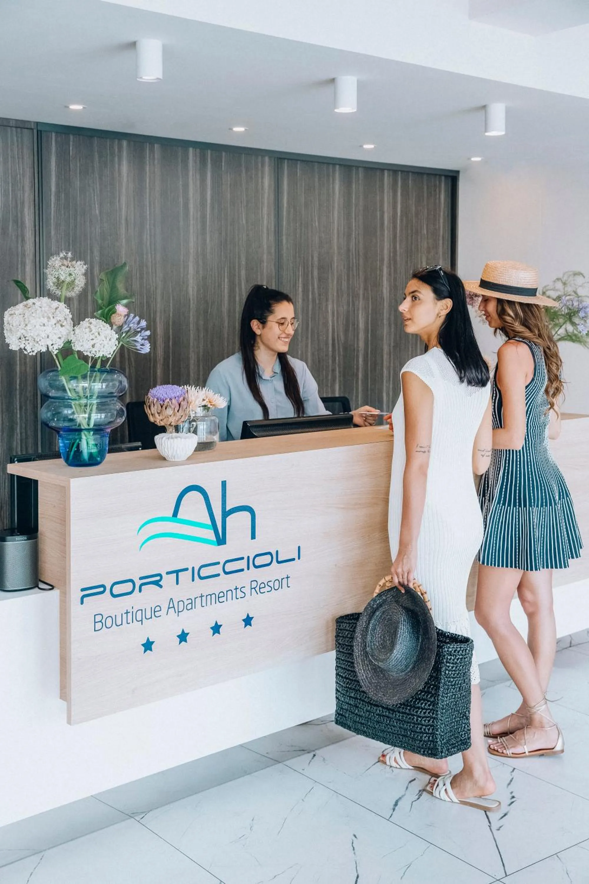 Lobby or reception in Ah Porticcioli Boutique Apartments