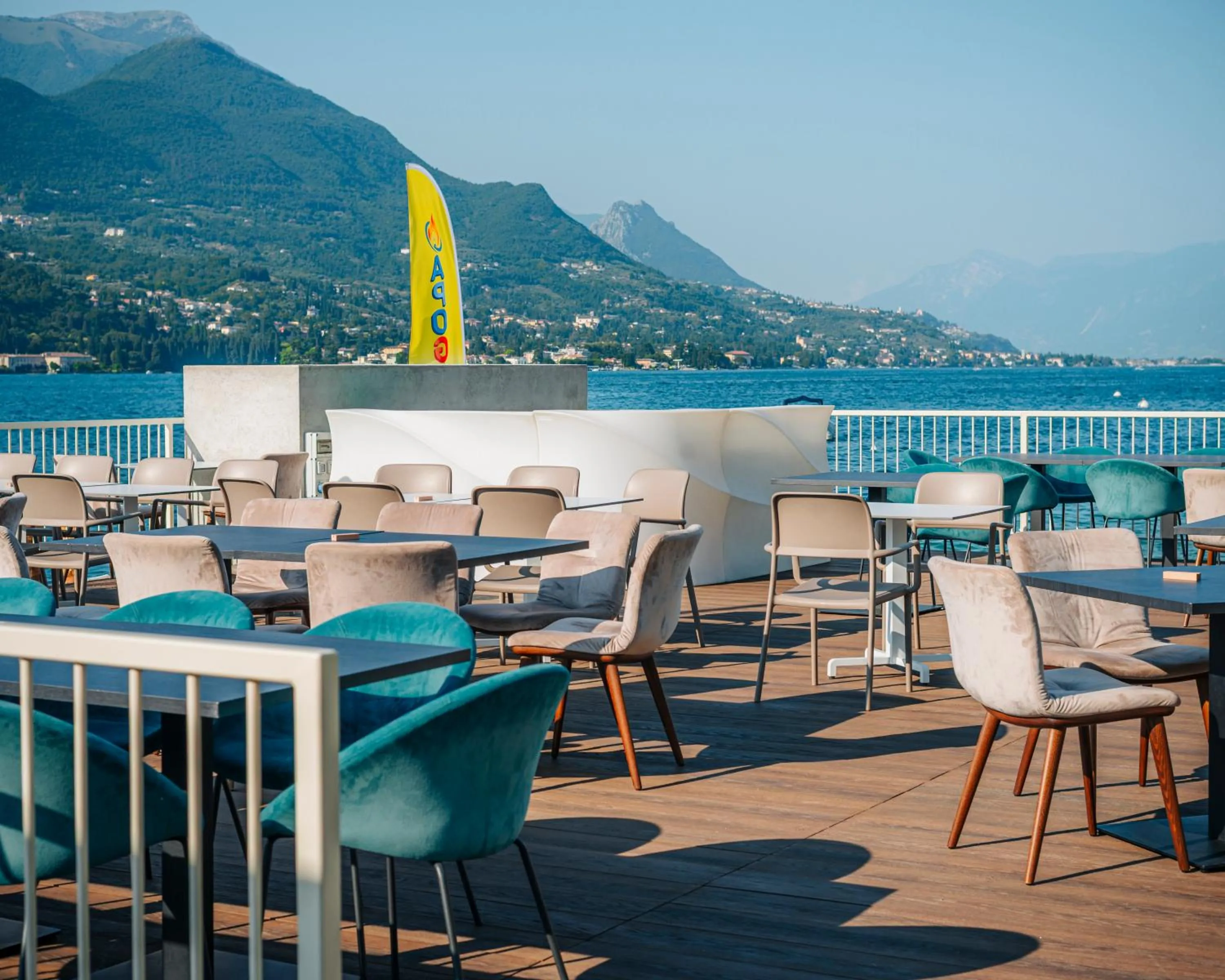 Restaurant/places to eat in Ah Porticcioli Boutique Apartments